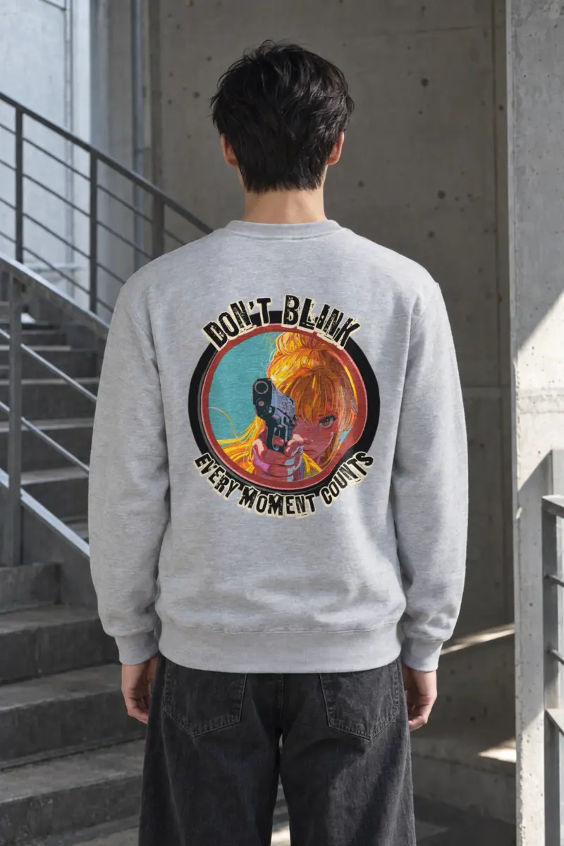 "Every Moment Counts" Heavy Blend Unisex Crewneck Sweatshirt