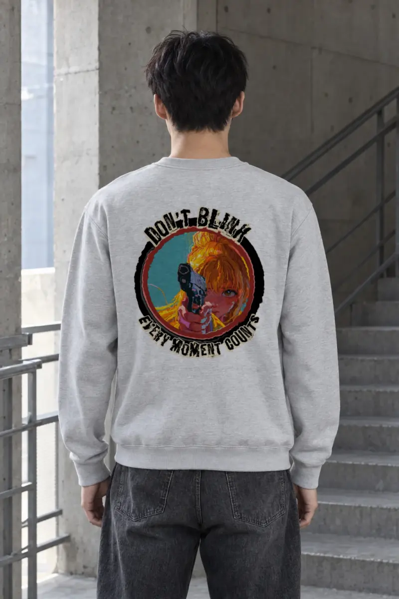 "Every Moment Counts" Heavy Blend Unisex Crewneck Sweatshirt