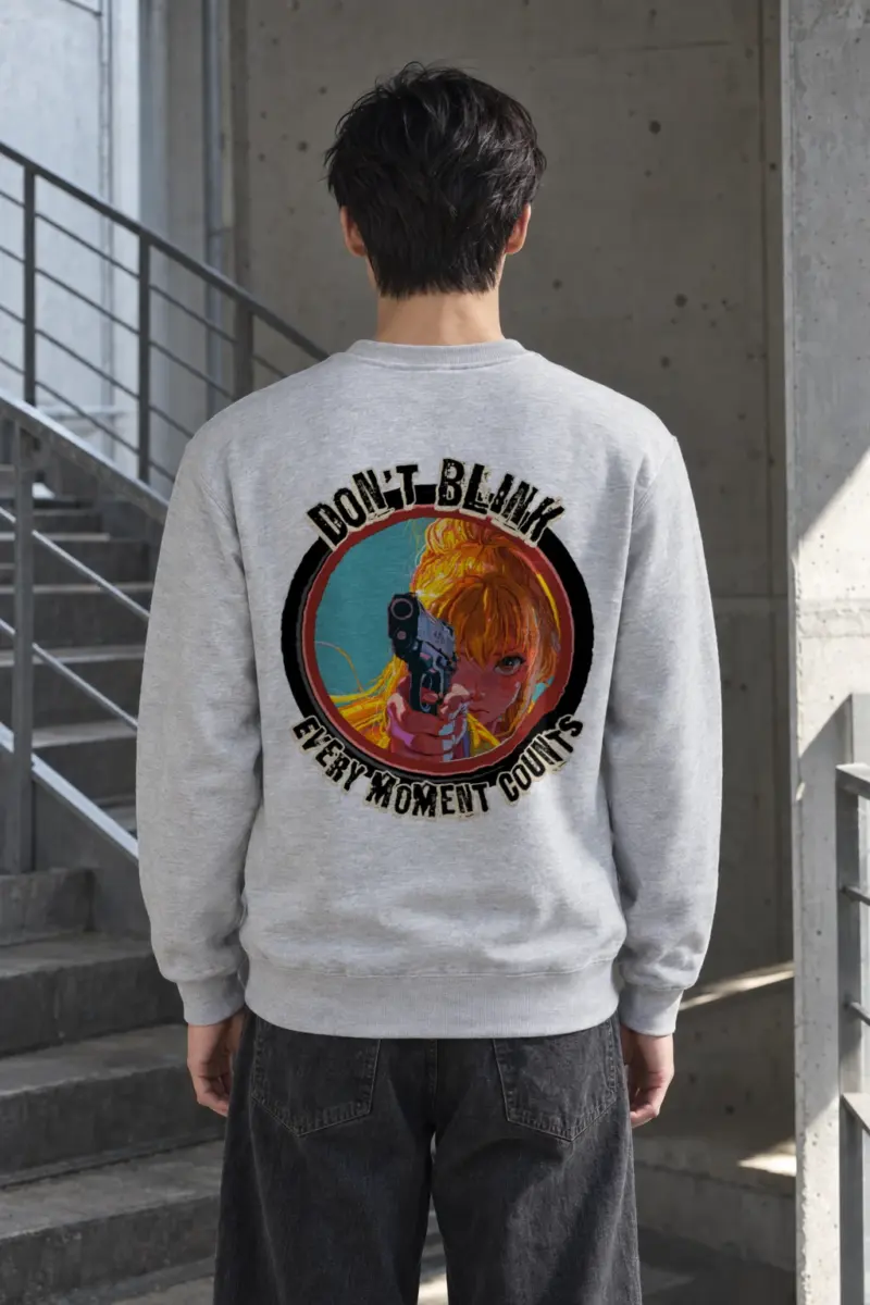 "Every Moment Counts" Heavy Blend Unisex Crewneck Sweatshirt