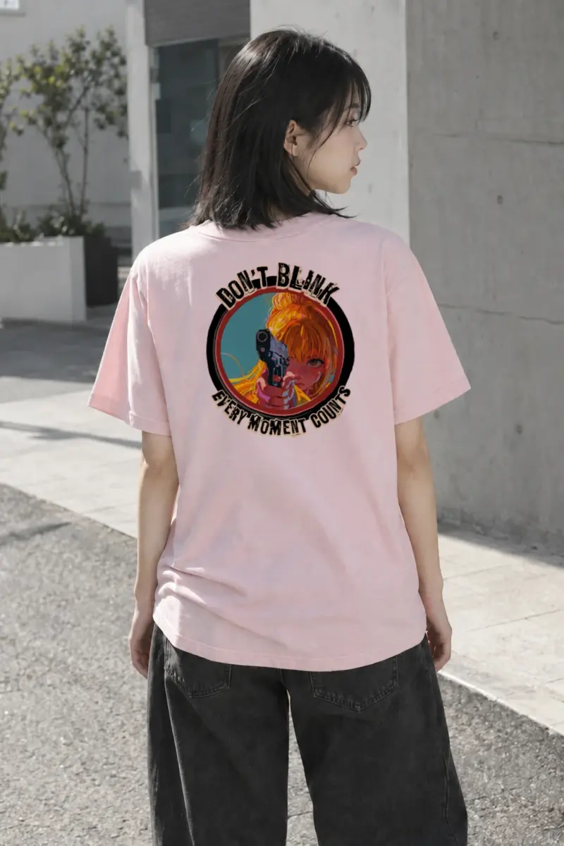 "Every Moment Counts" Heavyweight Unisex Crewneck T-shirt | Gildan 5000