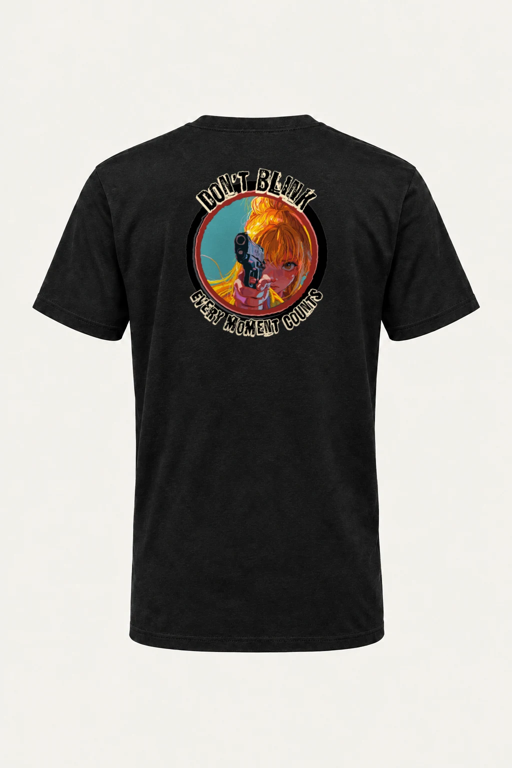 "Every Moment Counts" Heavyweight Unisex Crewneck T-shirt | Gildan 5000