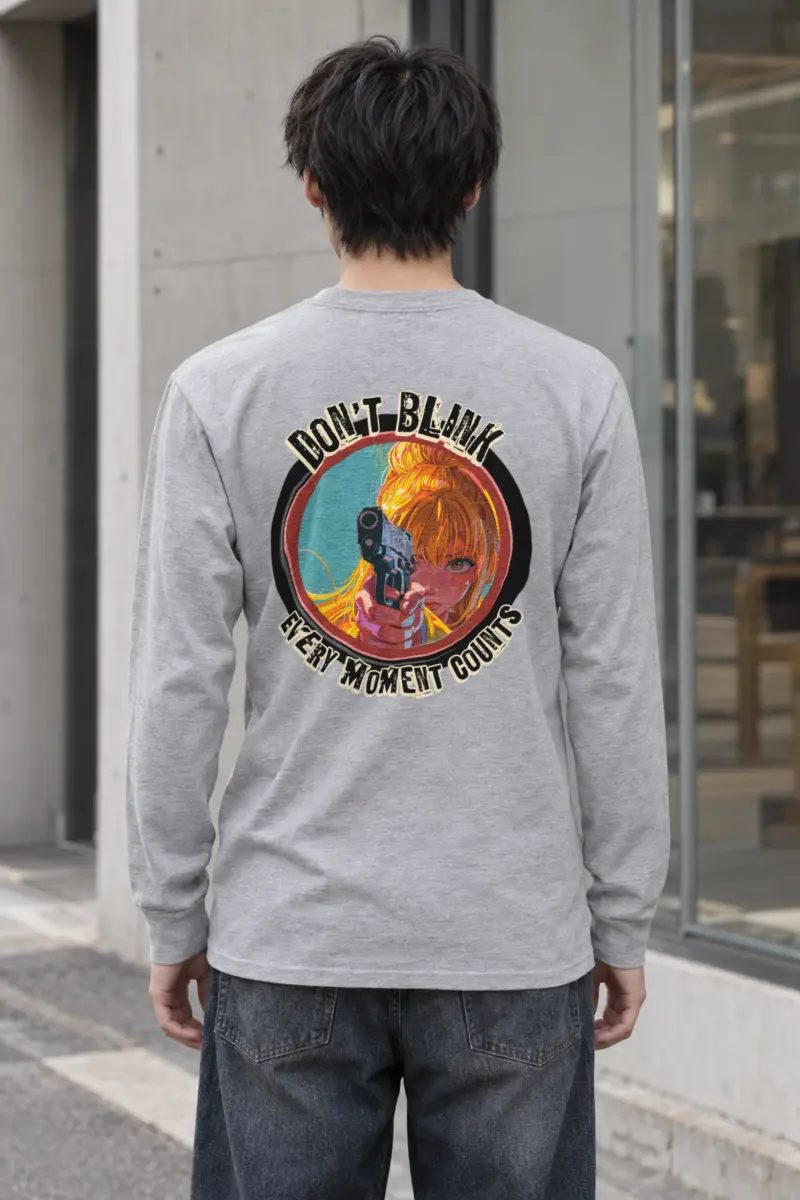 "Every Moment Counts" Unisex Longsleeve T-shirt