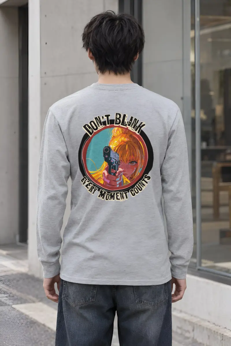 "Every Moment Counts" Unisex Longsleeve T-shirt