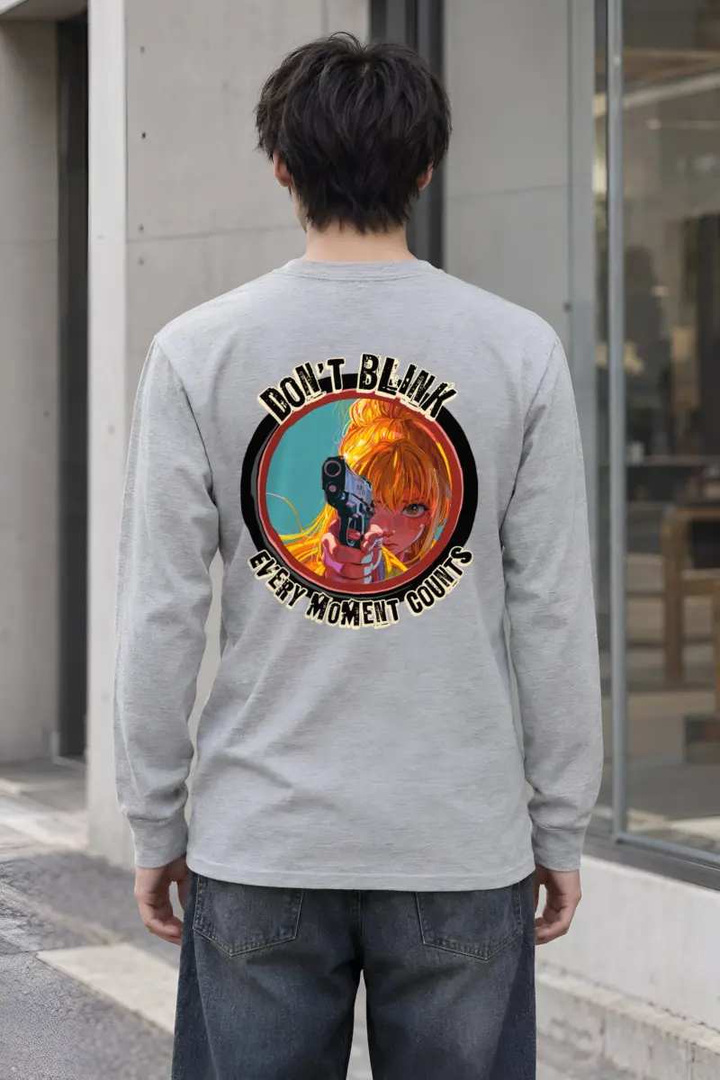 "Every Moment Counts" Unisex Longsleeve T-shirt
