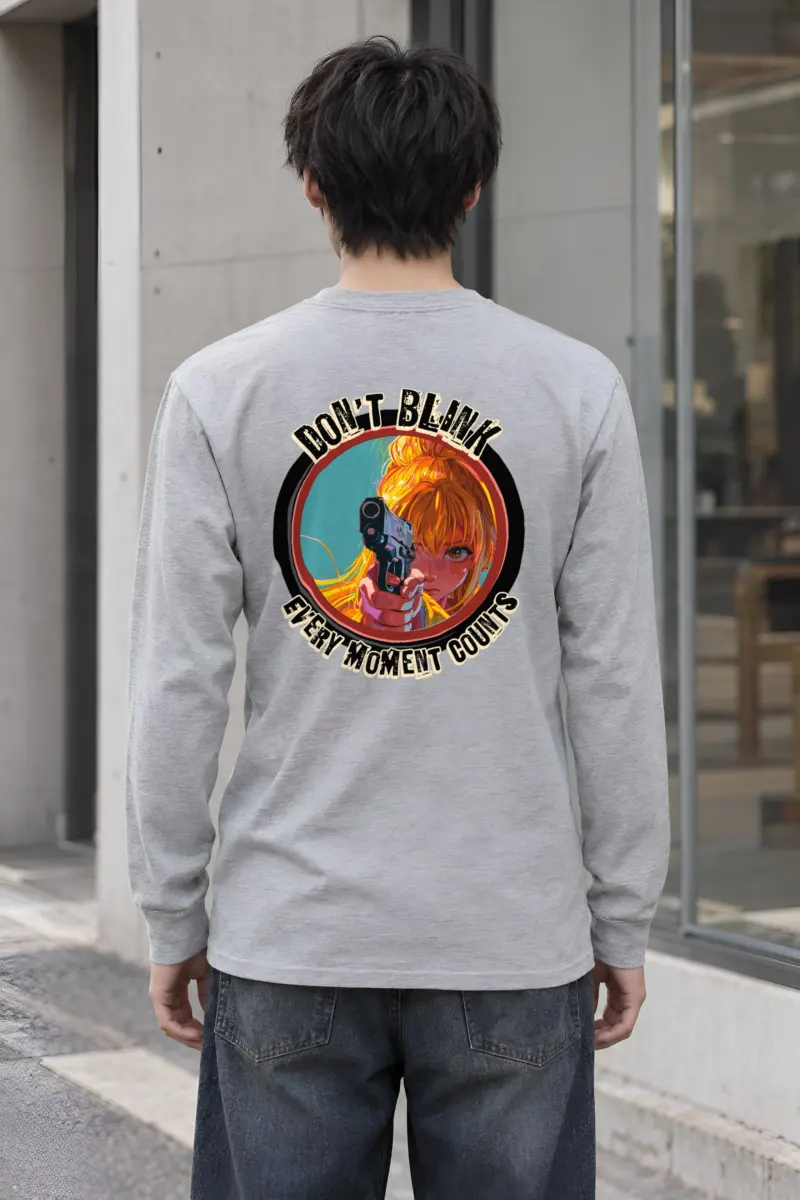 "Every Moment Counts" Unisex Longsleeve T-shirt