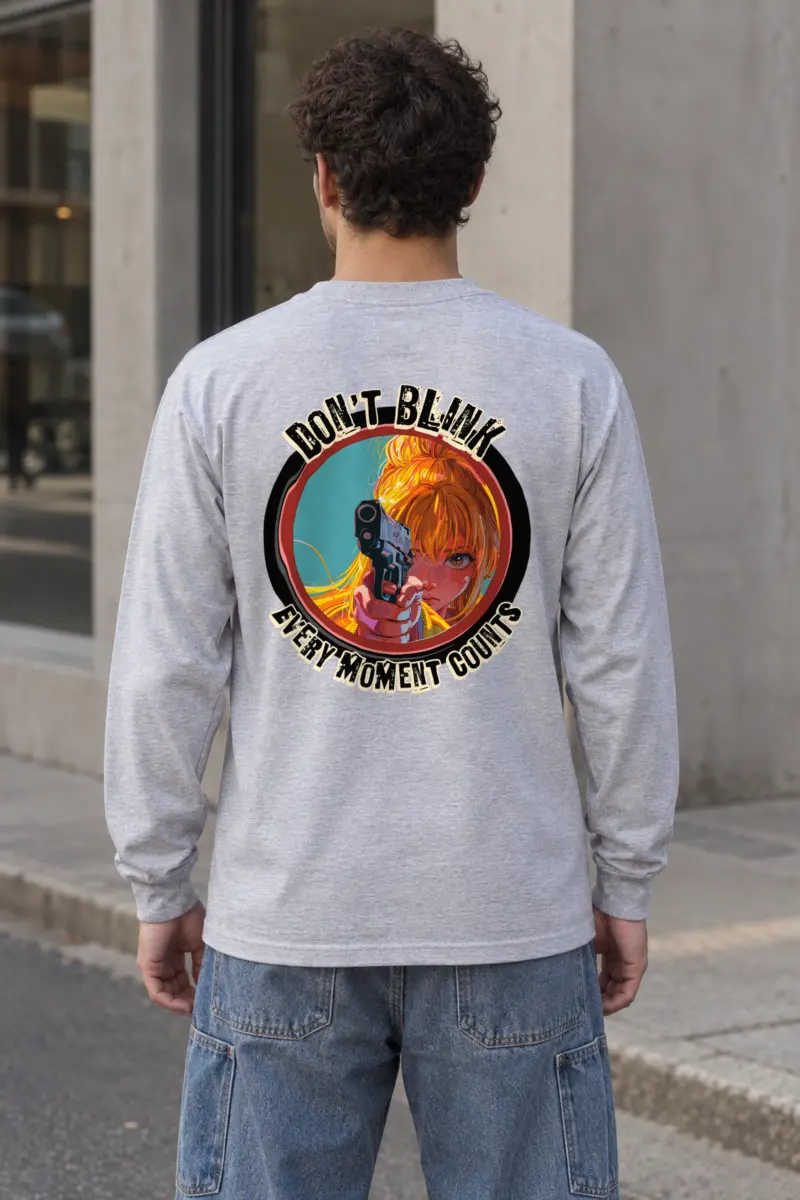 "Every Moment Counts" Unisex Longsleeve T-shirt