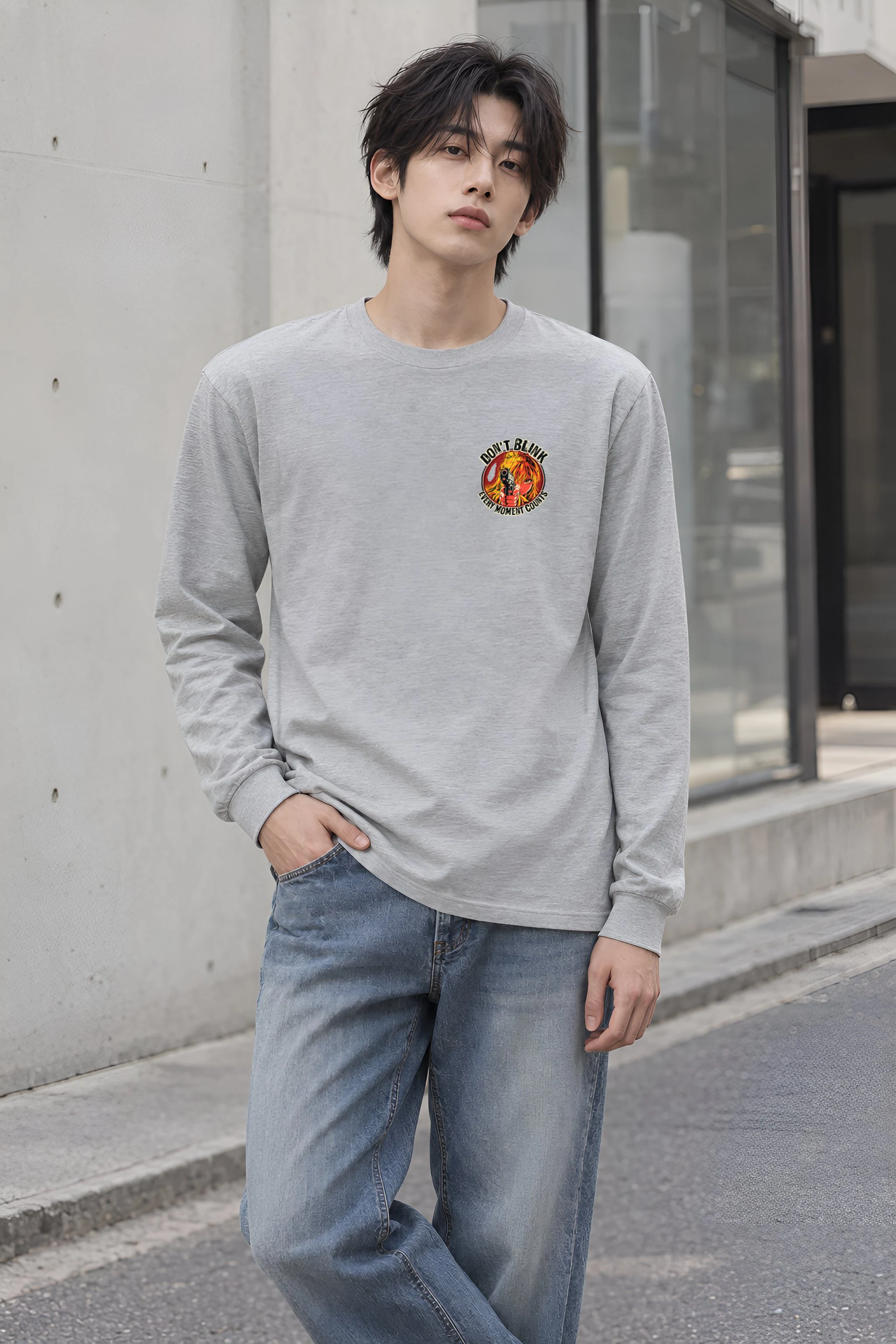 "Every Moment Counts" Unisex Longsleeve T-shirt