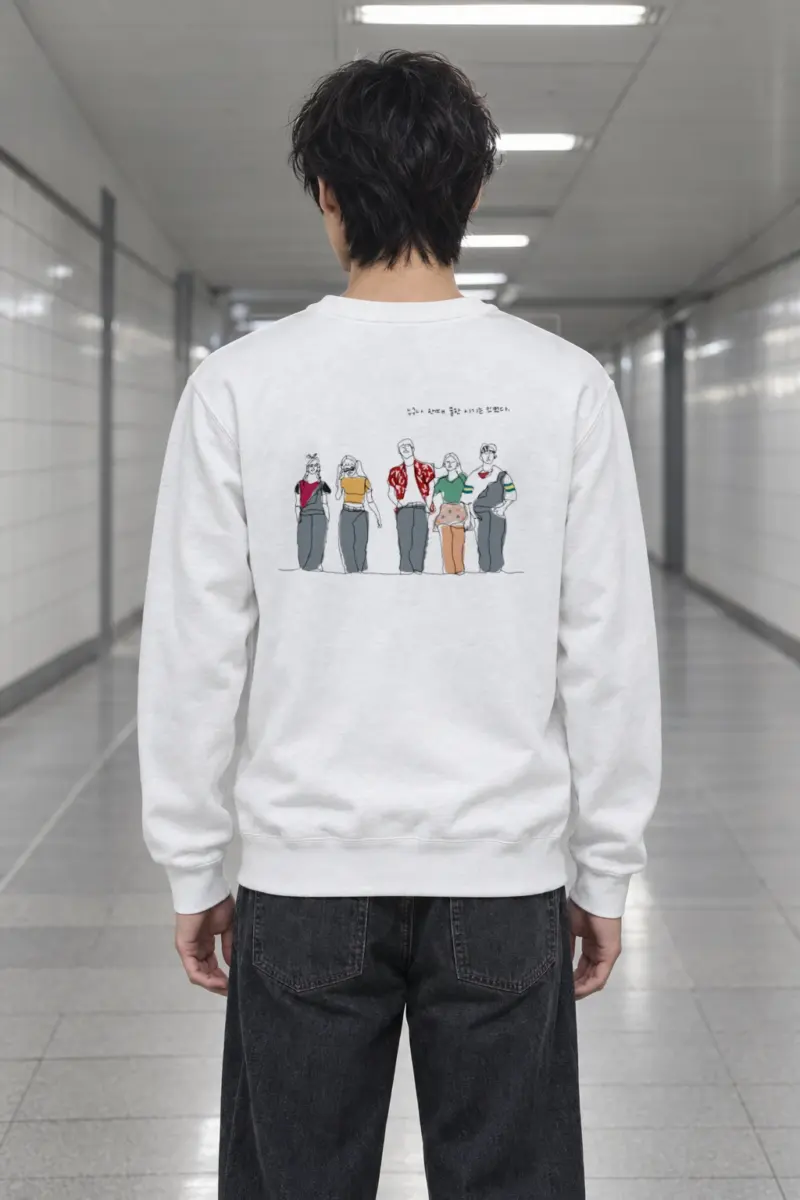 "Everyone Was Cool Once" Heavy Blend Unisex Crewneck Sweatshirt