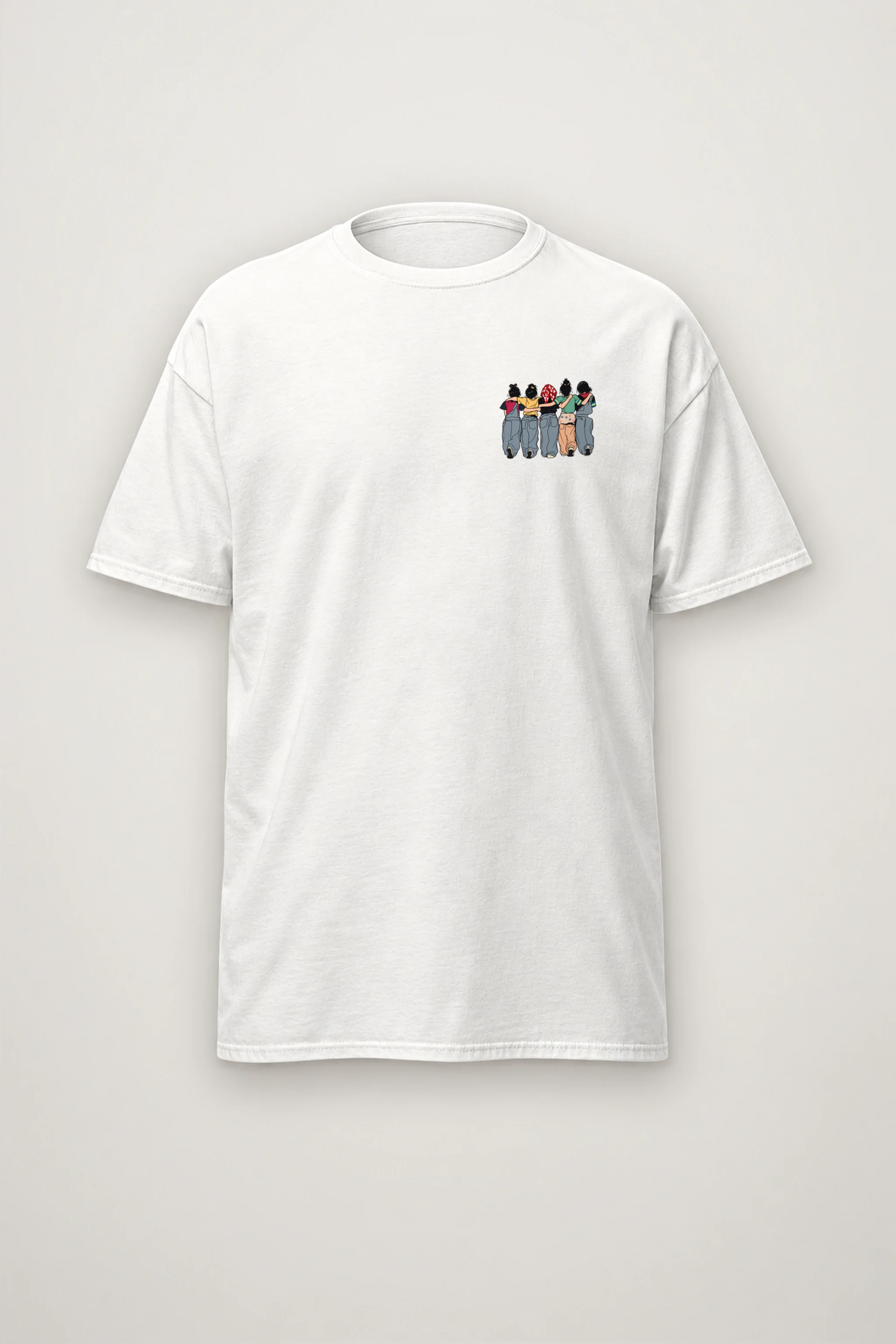 "Everyone Was Cool Once" Heavyweight Unisex Crewneck T-shirt