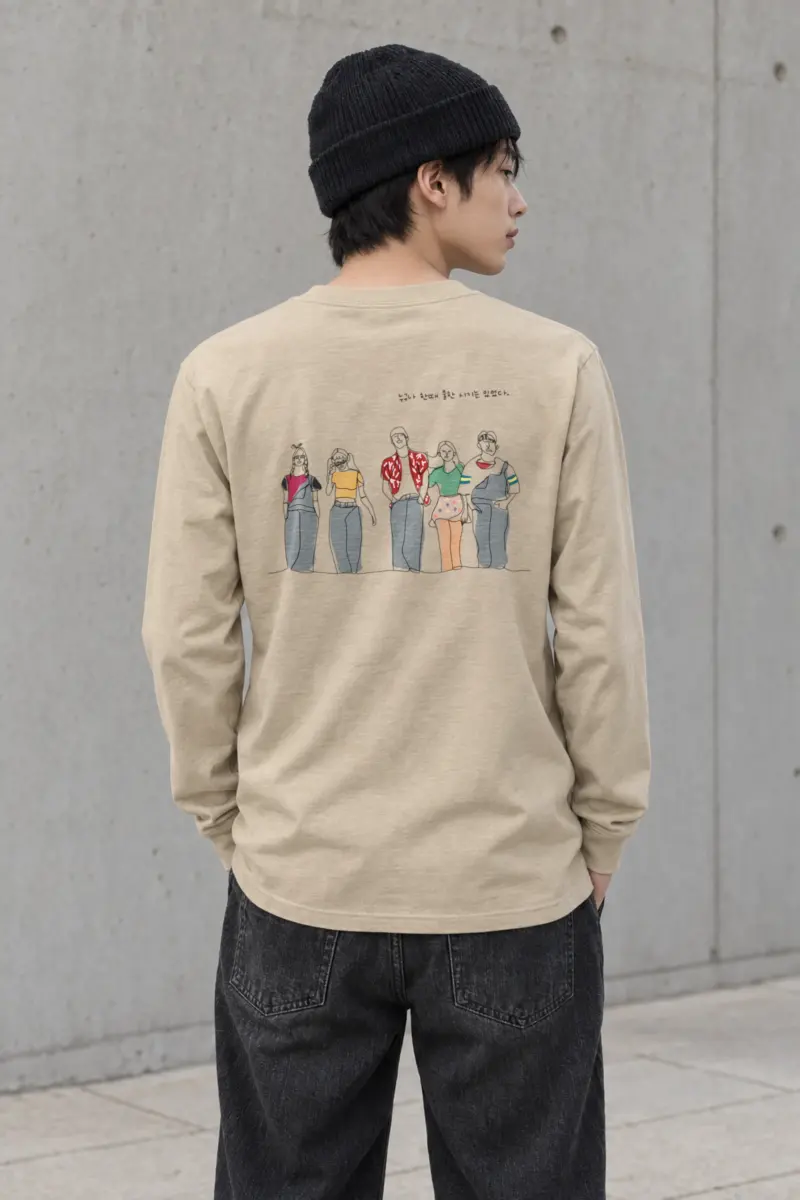 "Everyone Was Cool Once" Unisex Longsleeve T-shirt