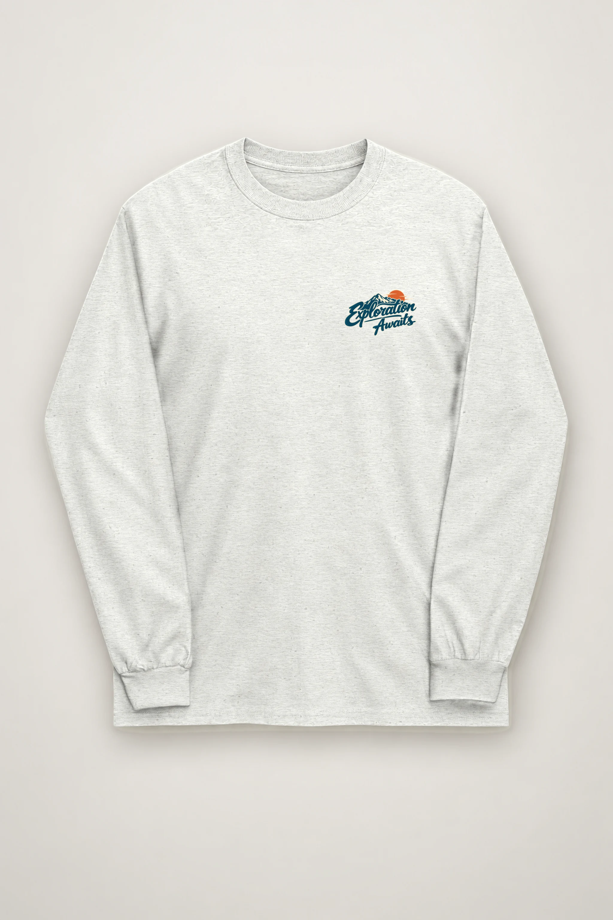 "Exploration Awaits" Unisex Longsleeve T-shirt