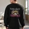 "Explore Beyond Frontier" Heavy Blend Unisex Crewneck Sweatshirt | Gildan 18000
