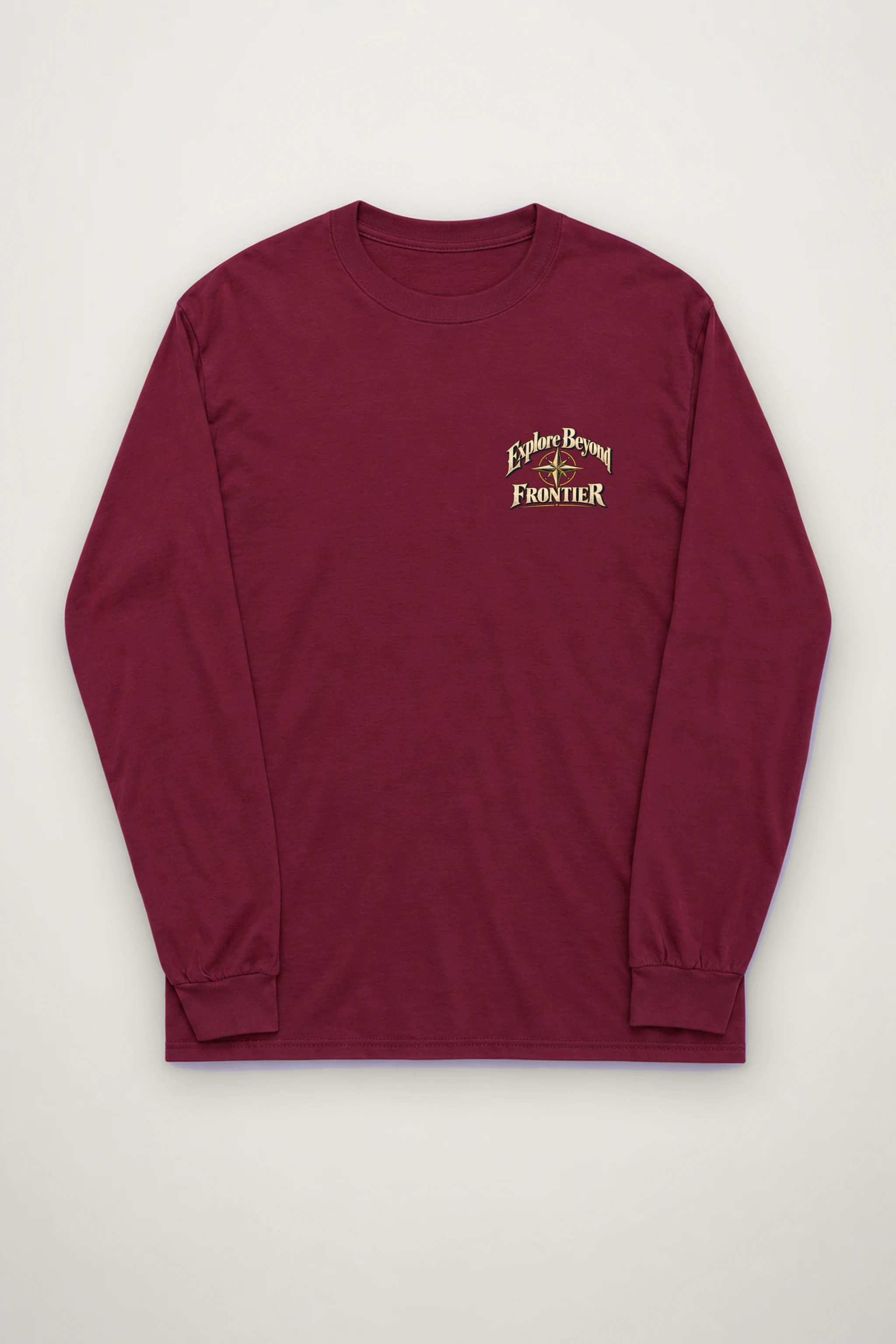 "Explore Beyond Frontier" Unisex Longsleeve T-shirt