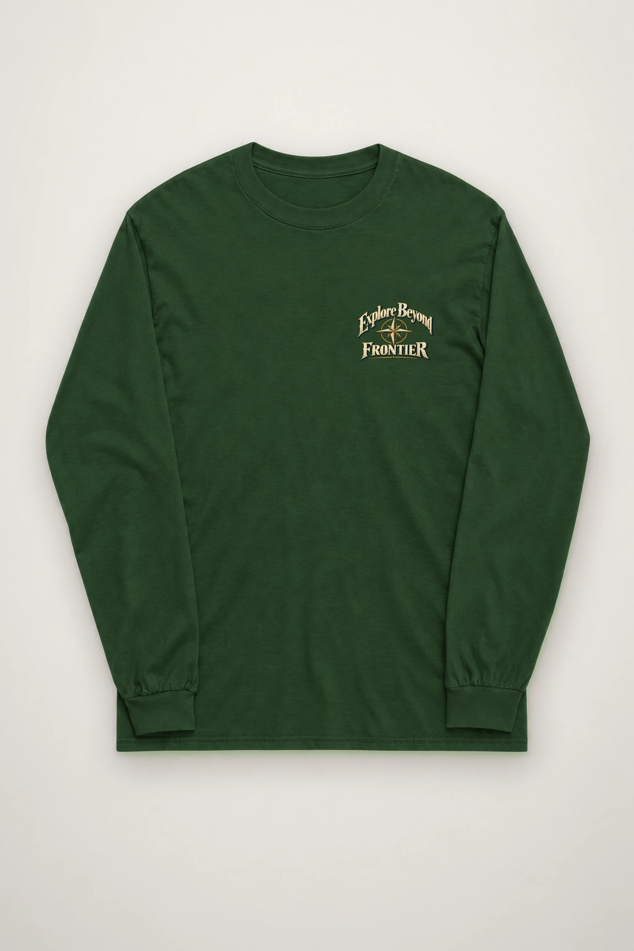 "Explore Beyond Frontier" Unisex Longsleeve T-shirt