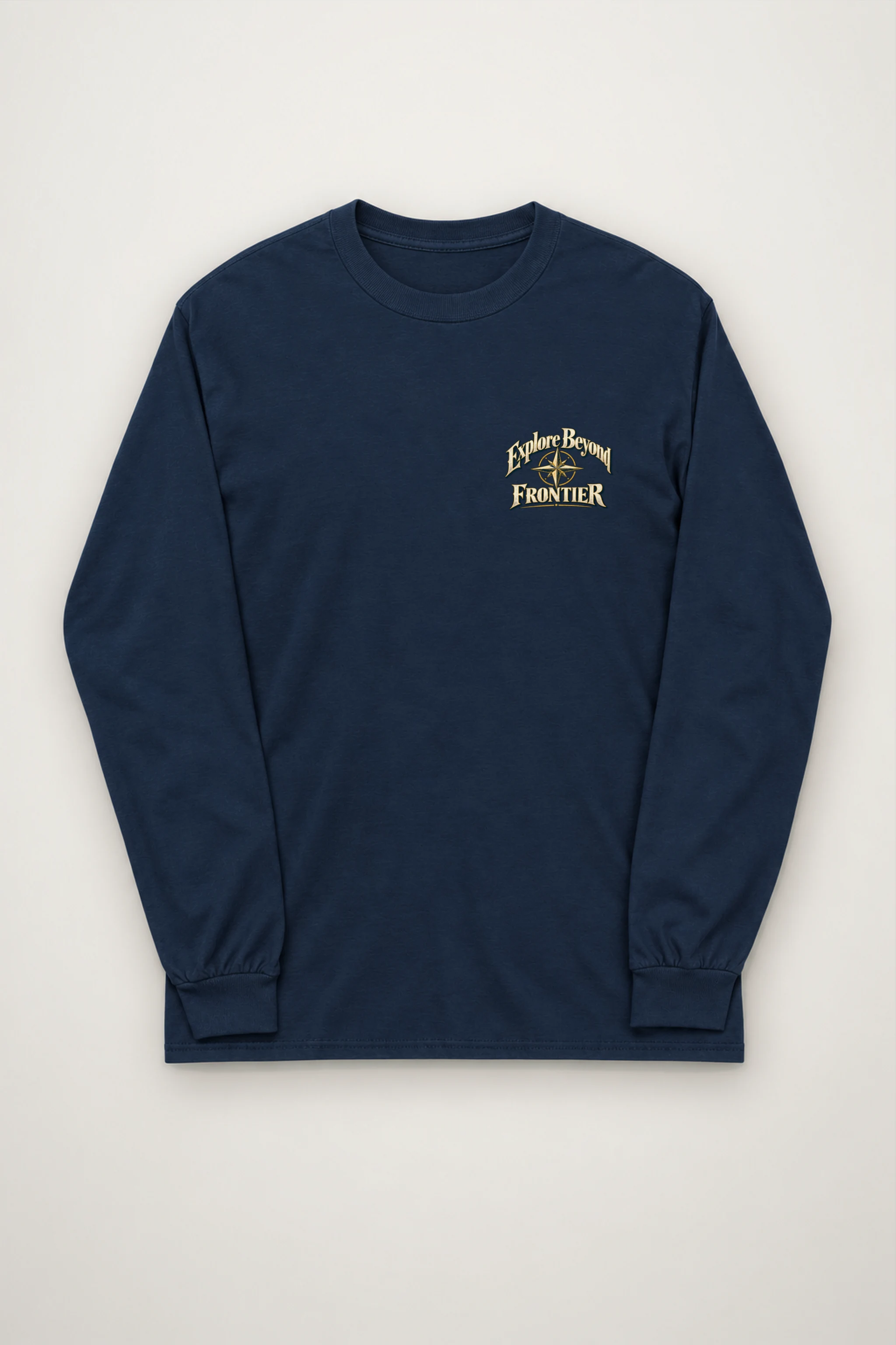 "Explore Beyond Frontier" Unisex Longsleeve T-shirt