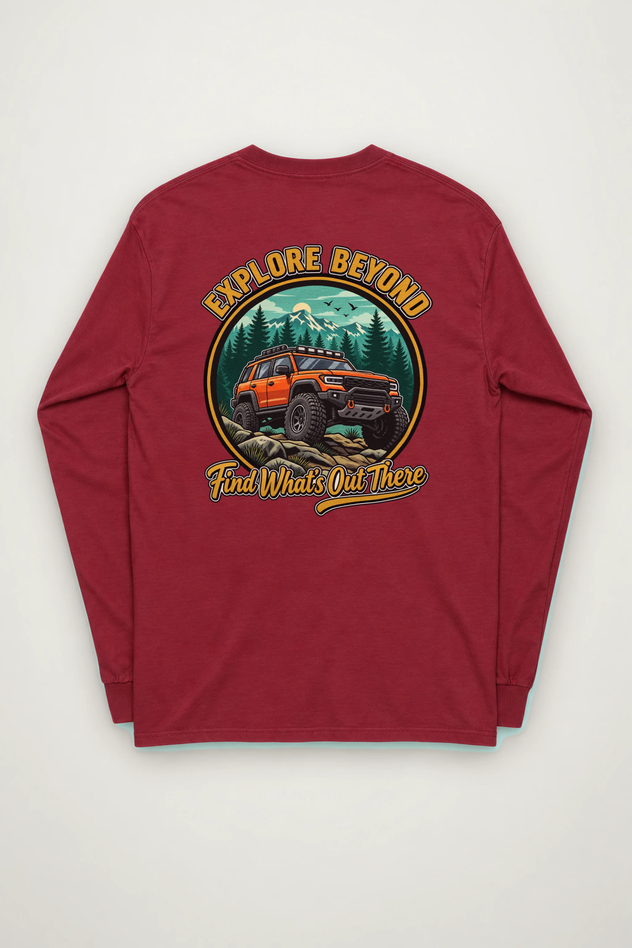 "Explore Beyond" Unisex Longsleeve T-shirt