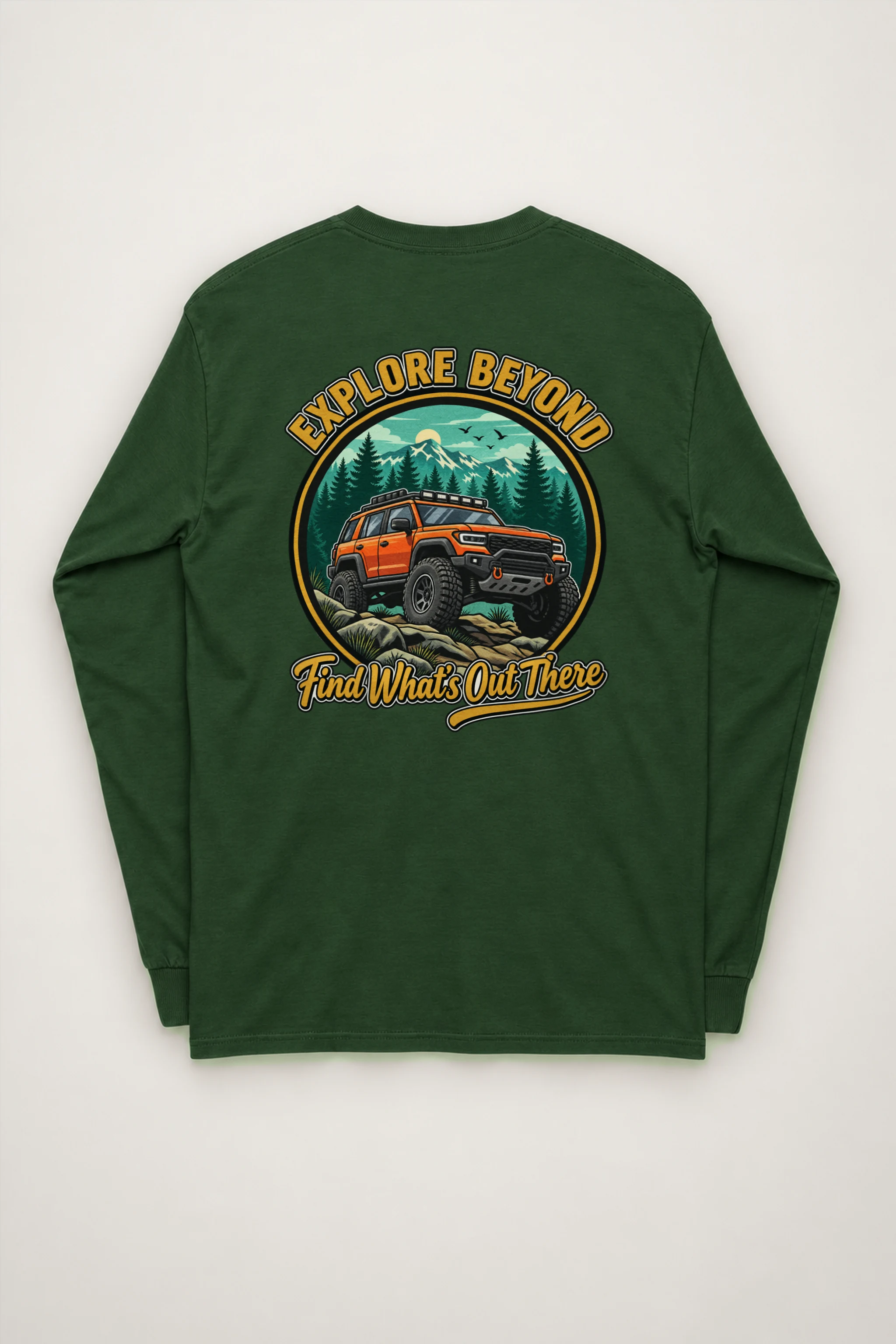"Explore Beyond" Unisex Longsleeve T-shirt