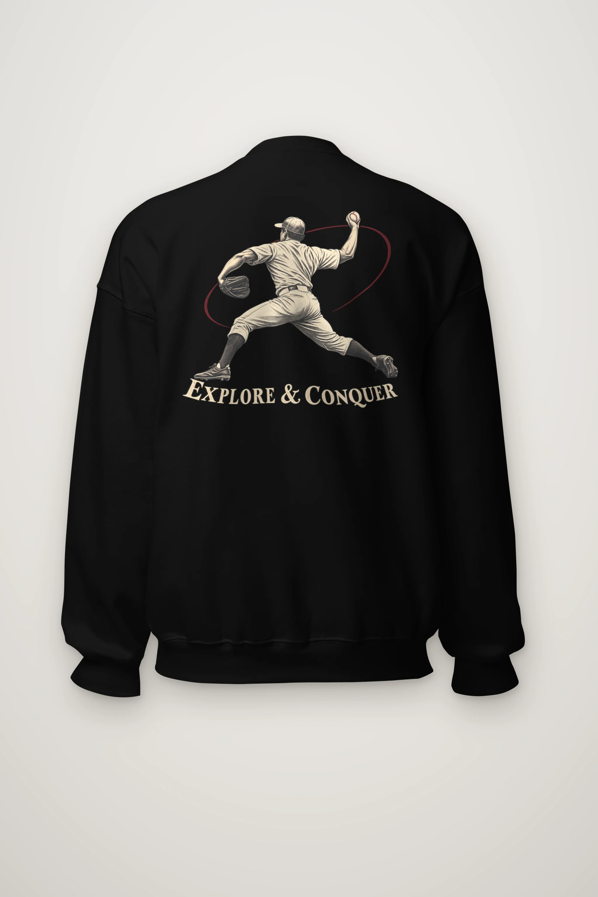 "Explore & Conquer" Heavy Blend Unisex Crewneck Sweatshirt