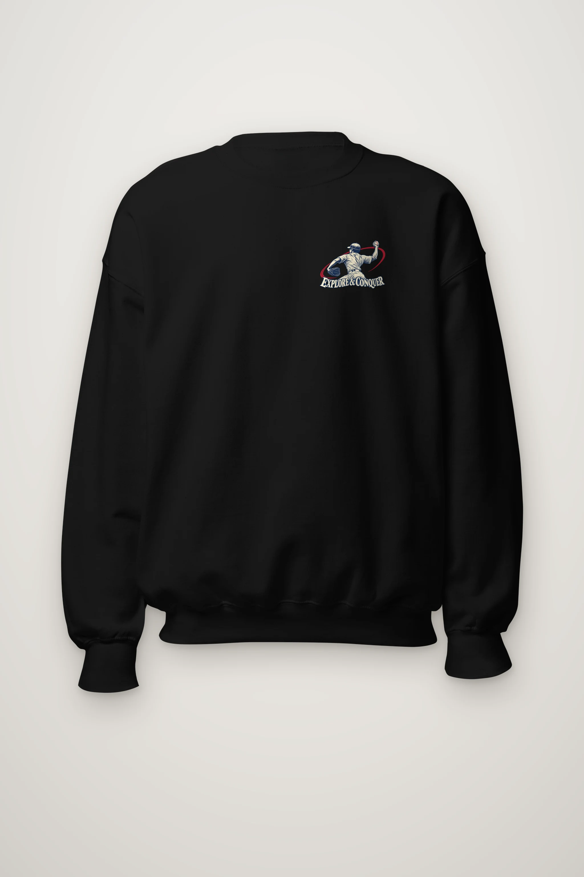 "Explore & Conquer" Heavy Blend Unisex Crewneck Sweatshirt
