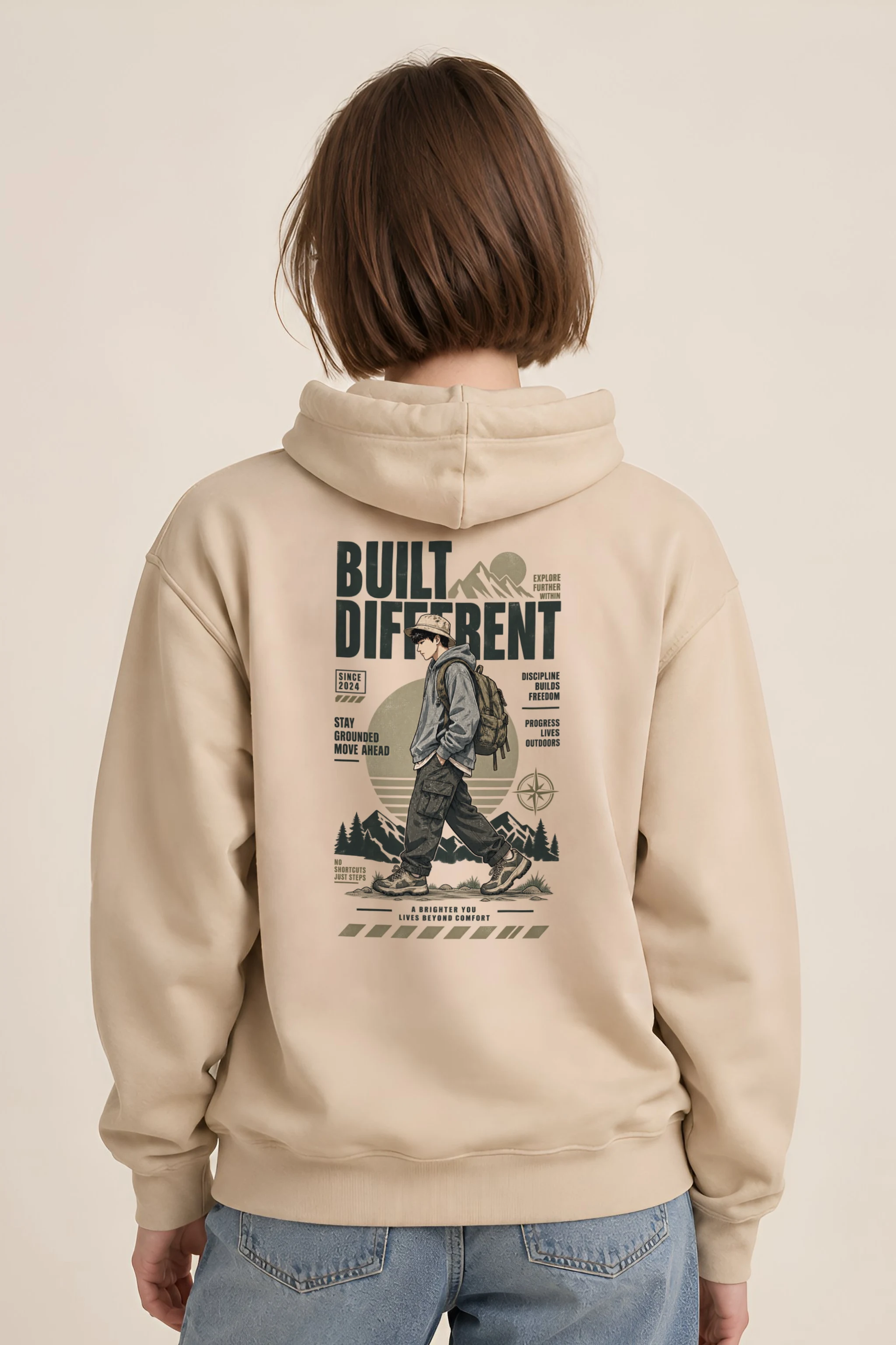 "Explore Further" 1 Pullover Hoodie
