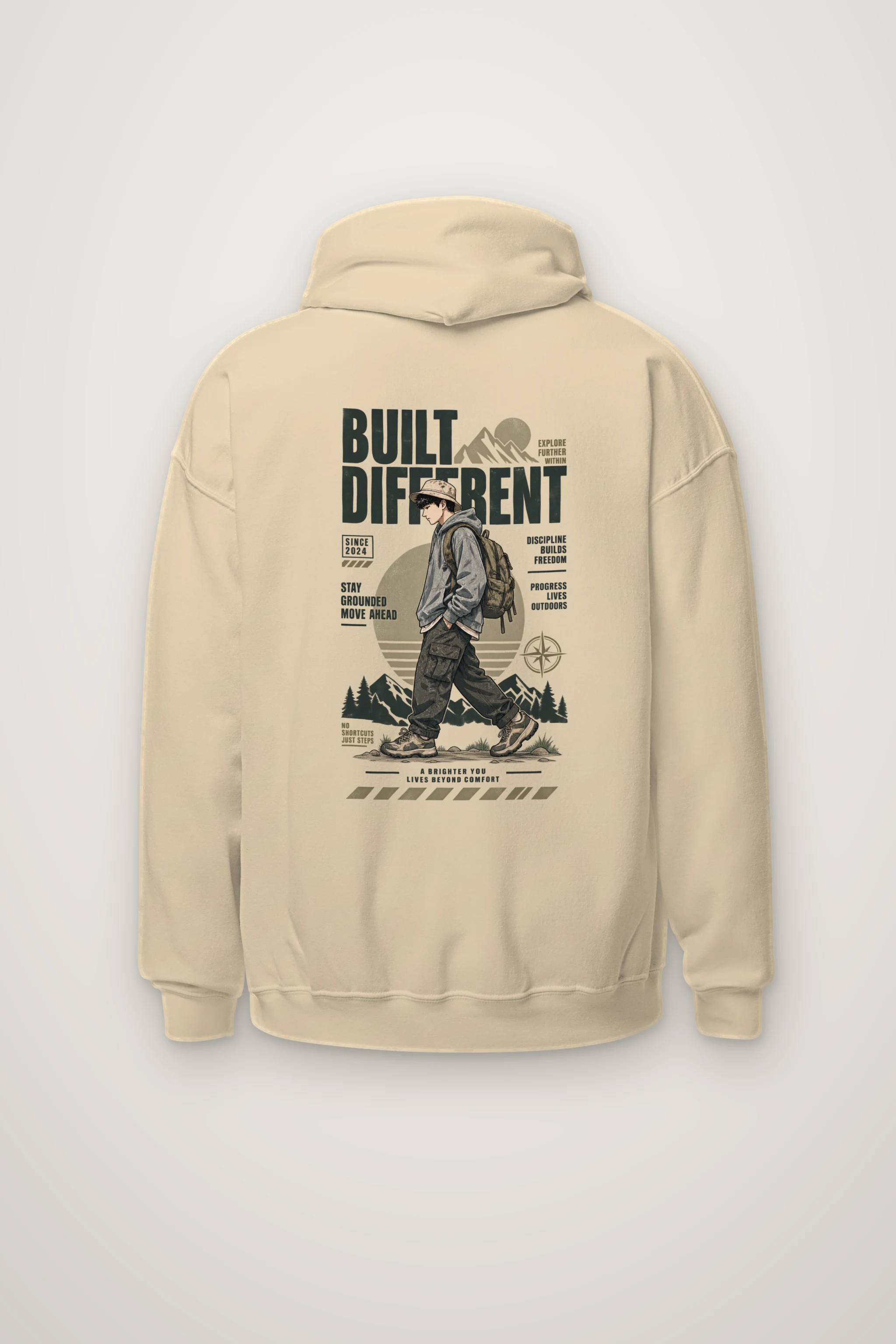 "Explore Further" Heavy Blend Unisex Pullover Hoodie