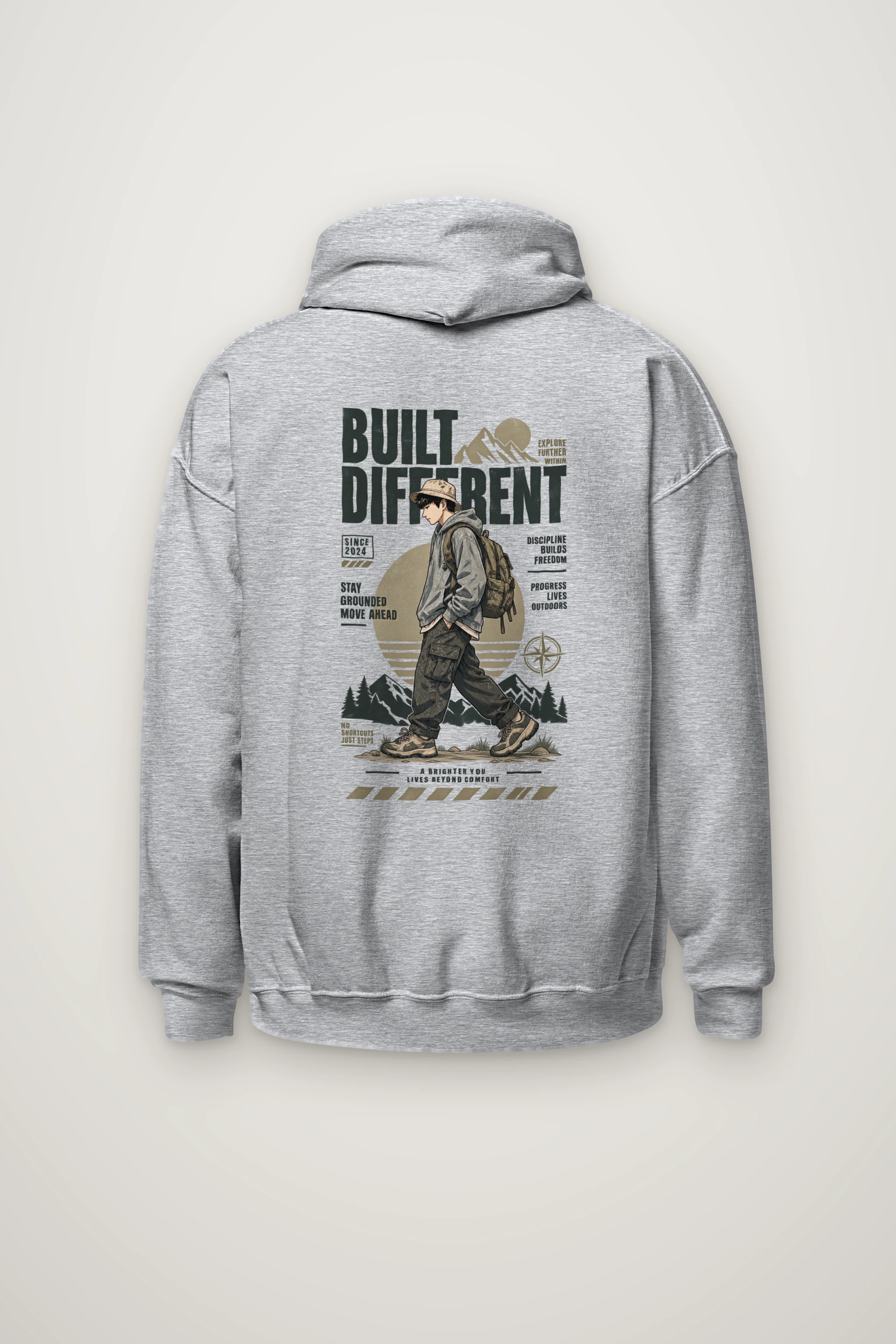 "Explore Further" Heavy Blend Unisex Pullover Hoodie