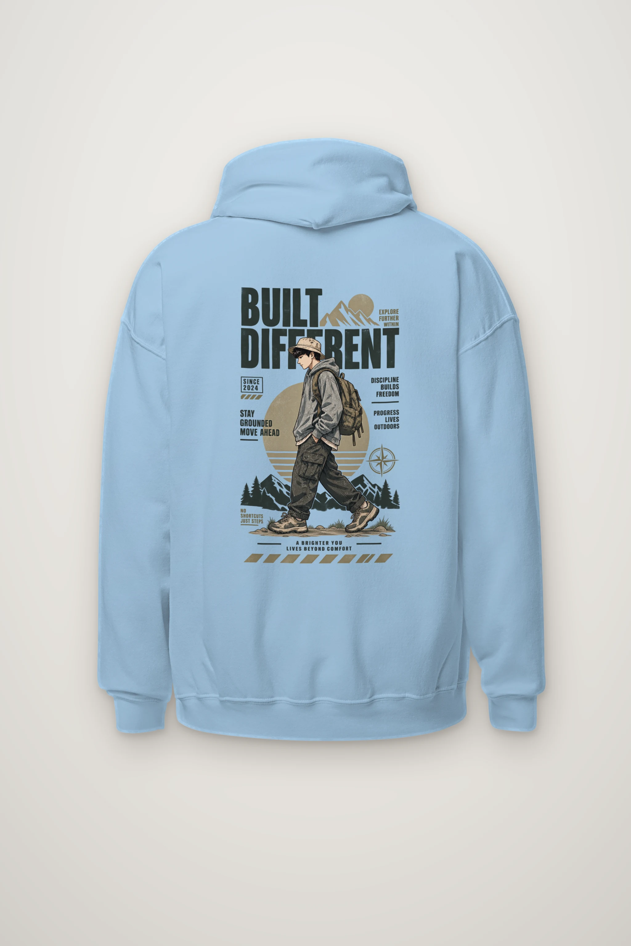 "Explore Further" Heavy Blend Unisex Pullover Hoodie