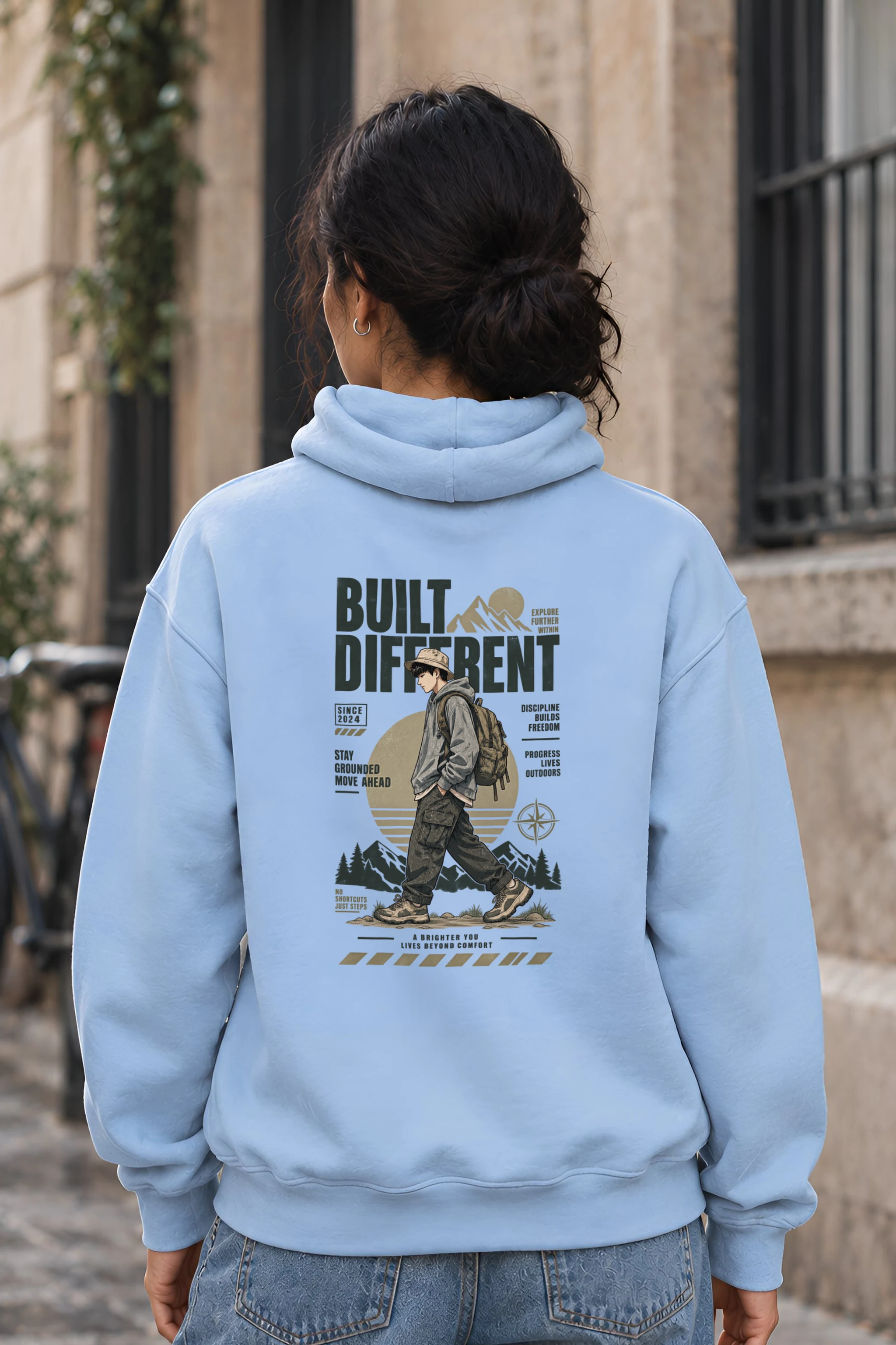 "Explore Further" 1 Pullover Hoodie