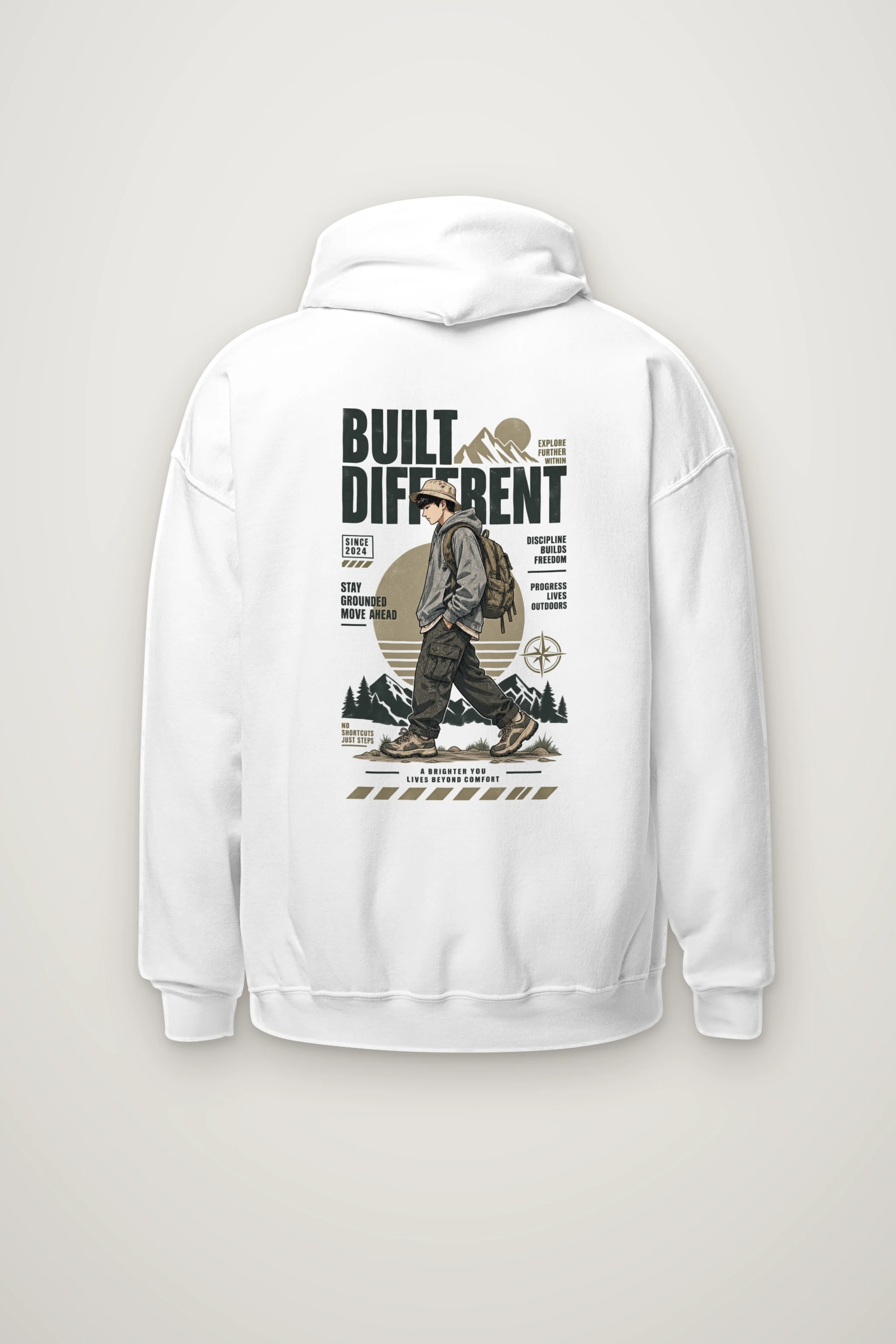 "Explore Further" Heavy Blend Unisex Pullover Hoodie