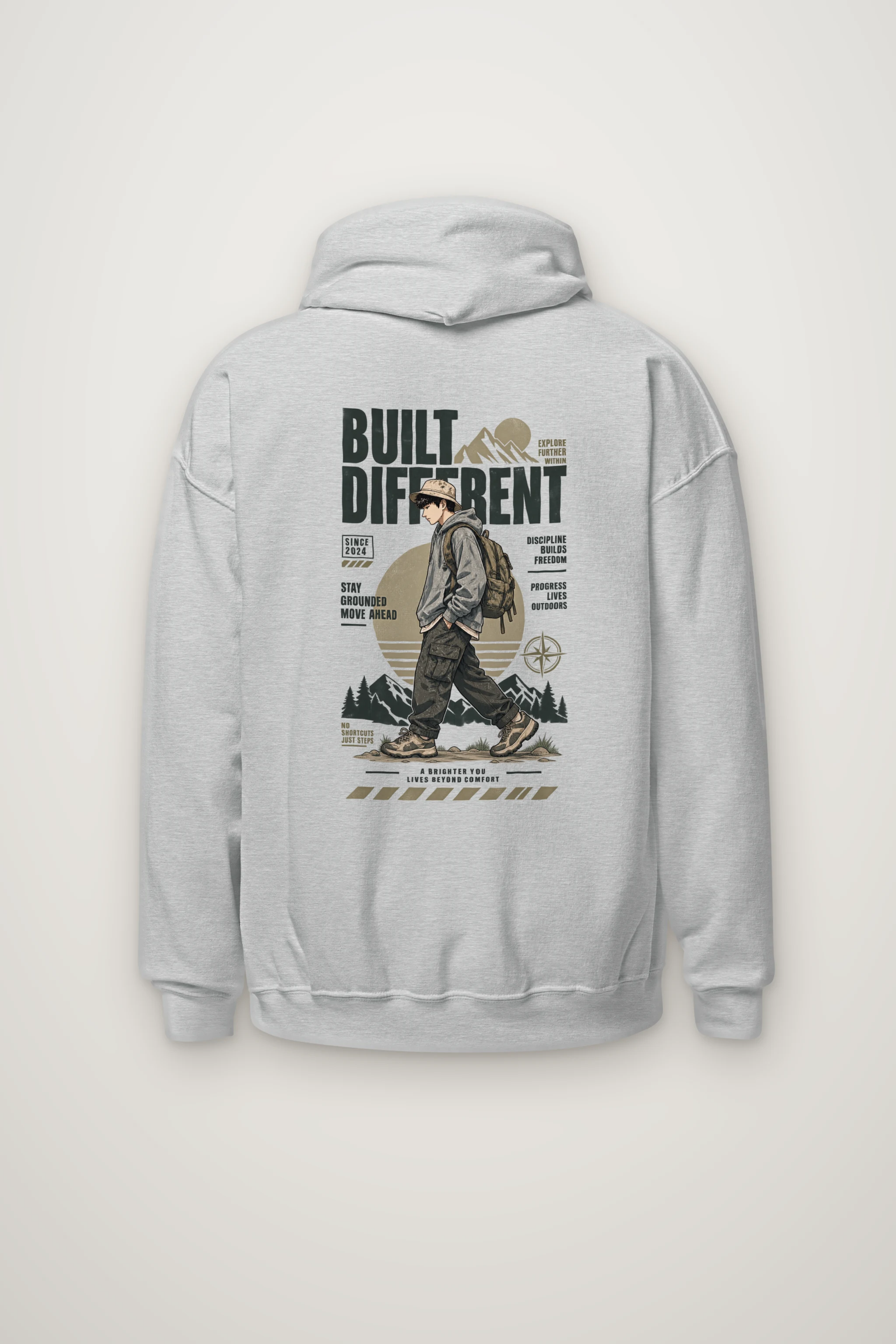 "Explore Further" Heavy Blend Unisex Pullover Hoodie