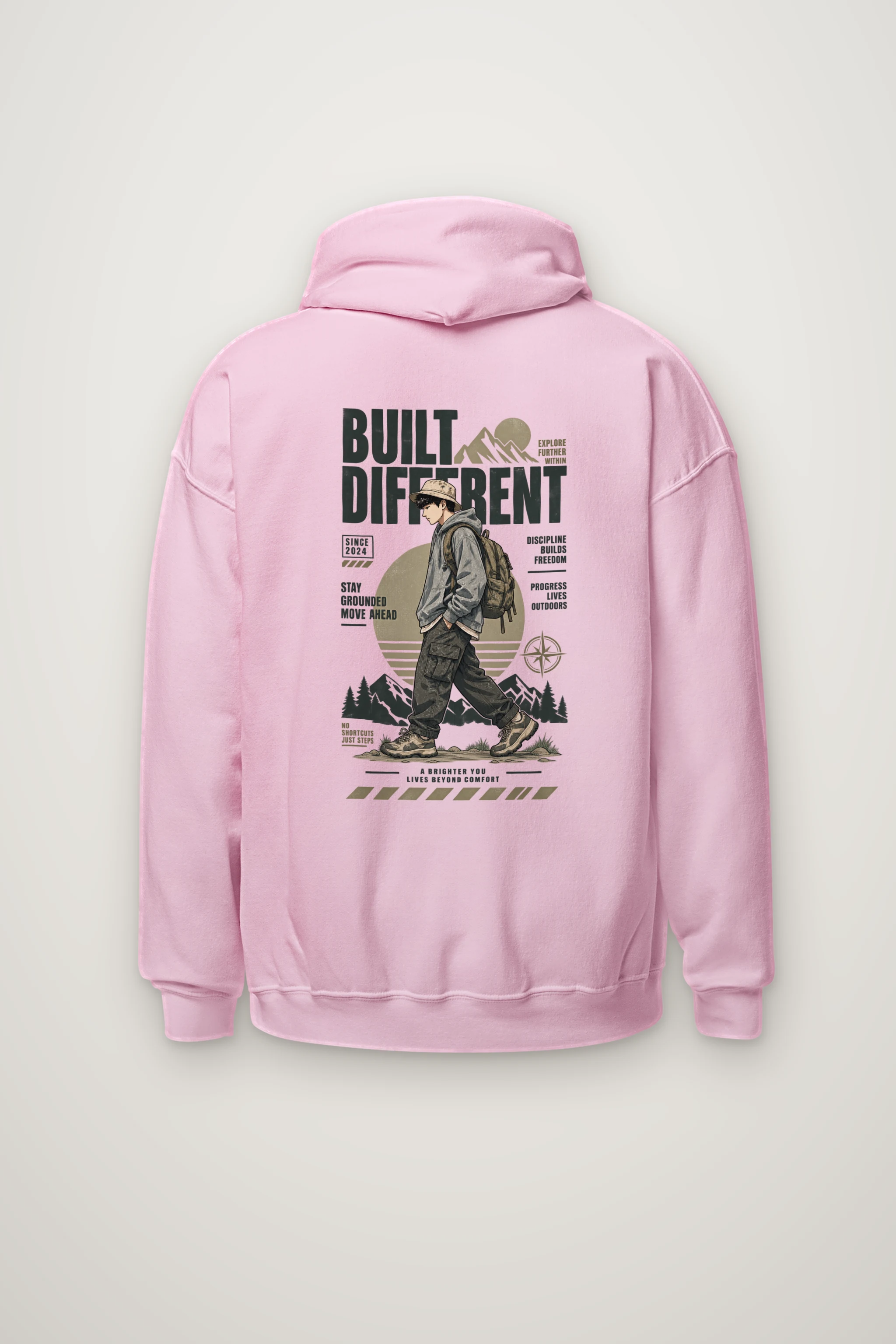 "Explore Further" Heavy Blend Unisex Pullover Hoodie