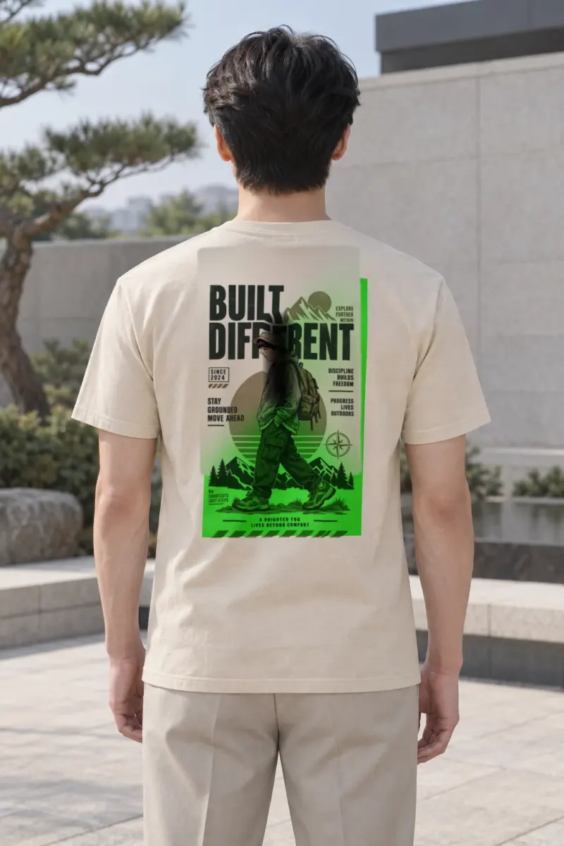 "Explore Further" Heavyweight Unisex Crewneck T-shirt | Gildan 5000