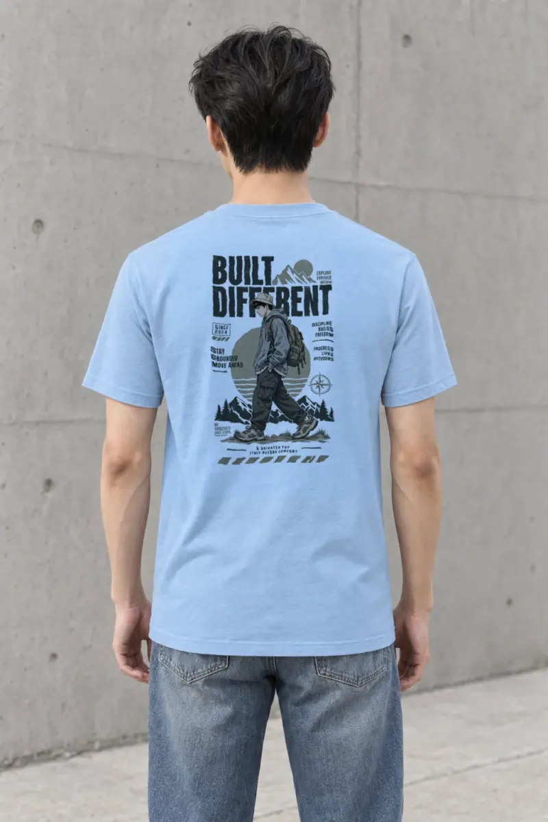 "Explore Further" Heavyweight Unisex Crewneck T-shirt
