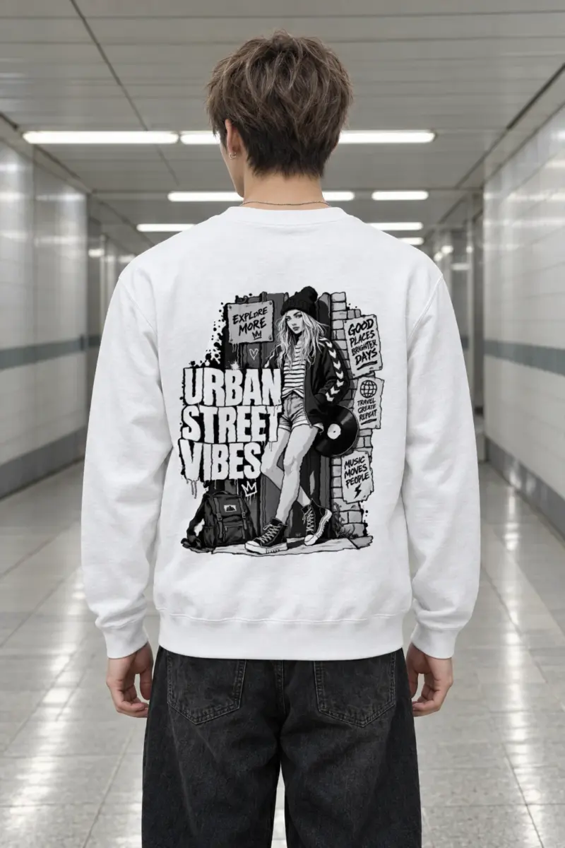 "Explore More" Heavy Blend Unisex Crewneck Sweatshirt
