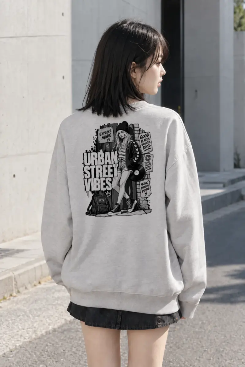 "Explore More" Heavy Blend Unisex Crewneck Sweatshirt | Gildan 18000