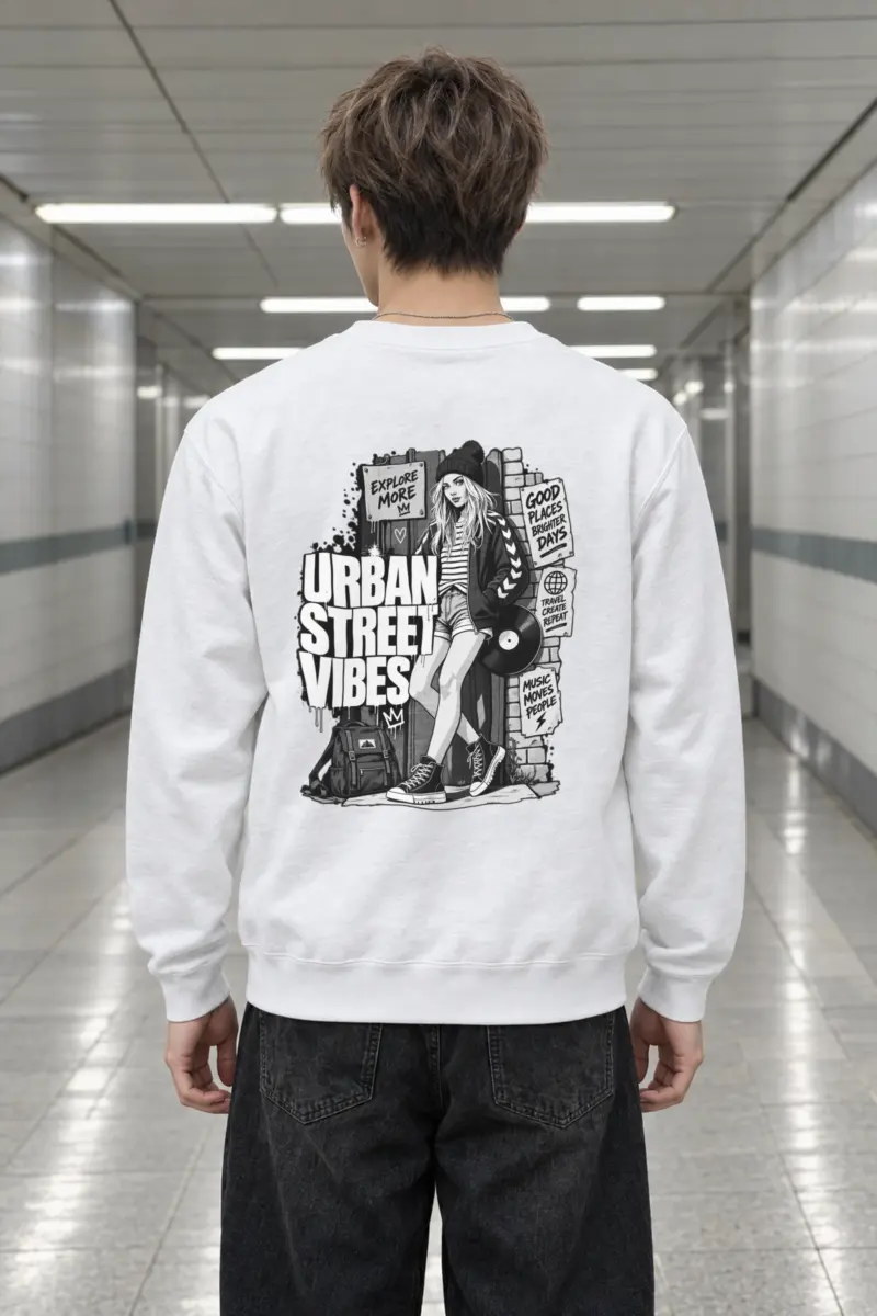 "Explore More" Heavy Blend Unisex Crewneck Sweatshirt