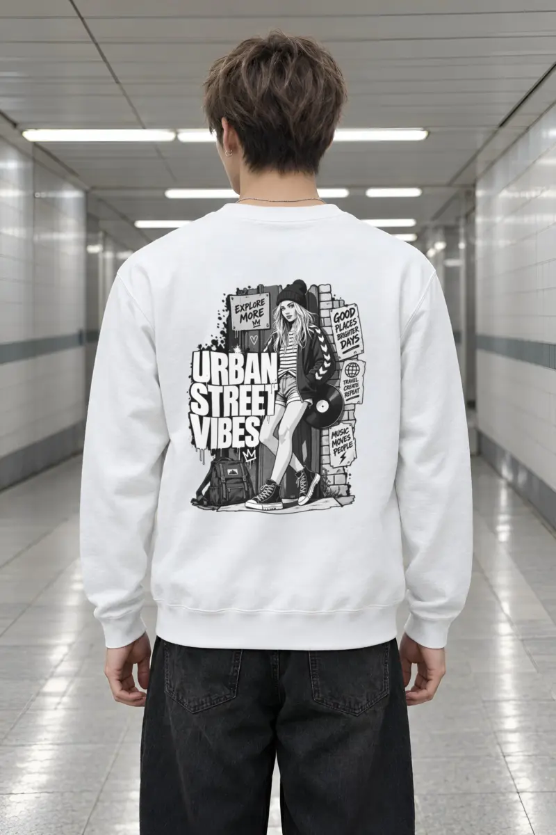 "Explore More" Heavy Blend Unisex Crewneck Sweatshirt