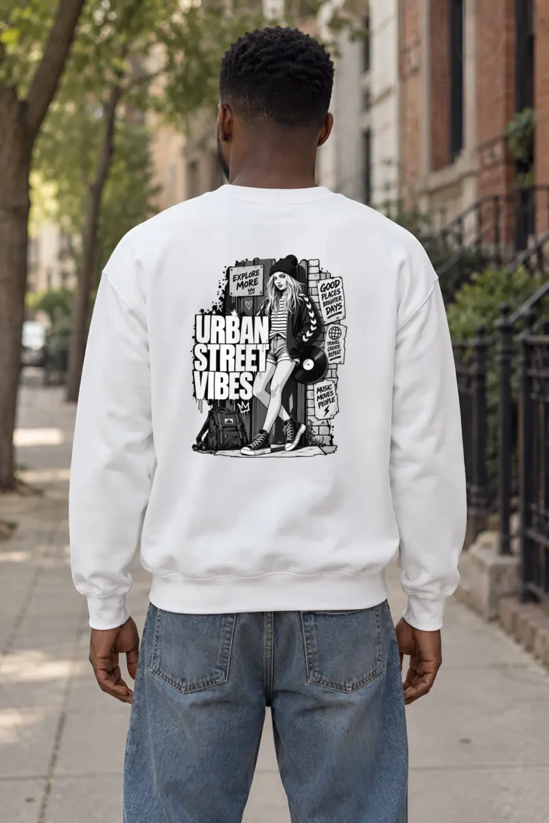 "Explore More" Heavy Blend Unisex Crewneck Sweatshirt