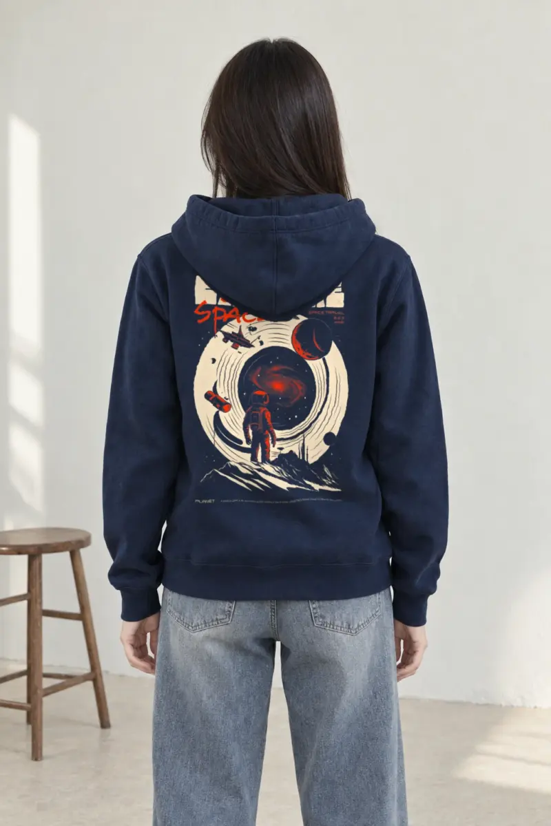 "Explore Space" Heavy Blend Unisex Pullover Hoodie