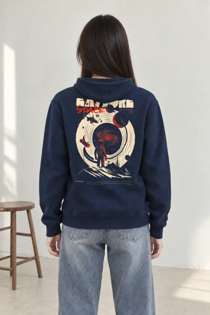 "Explore Space" Heavy Blend Unisex Pullover Hoodie