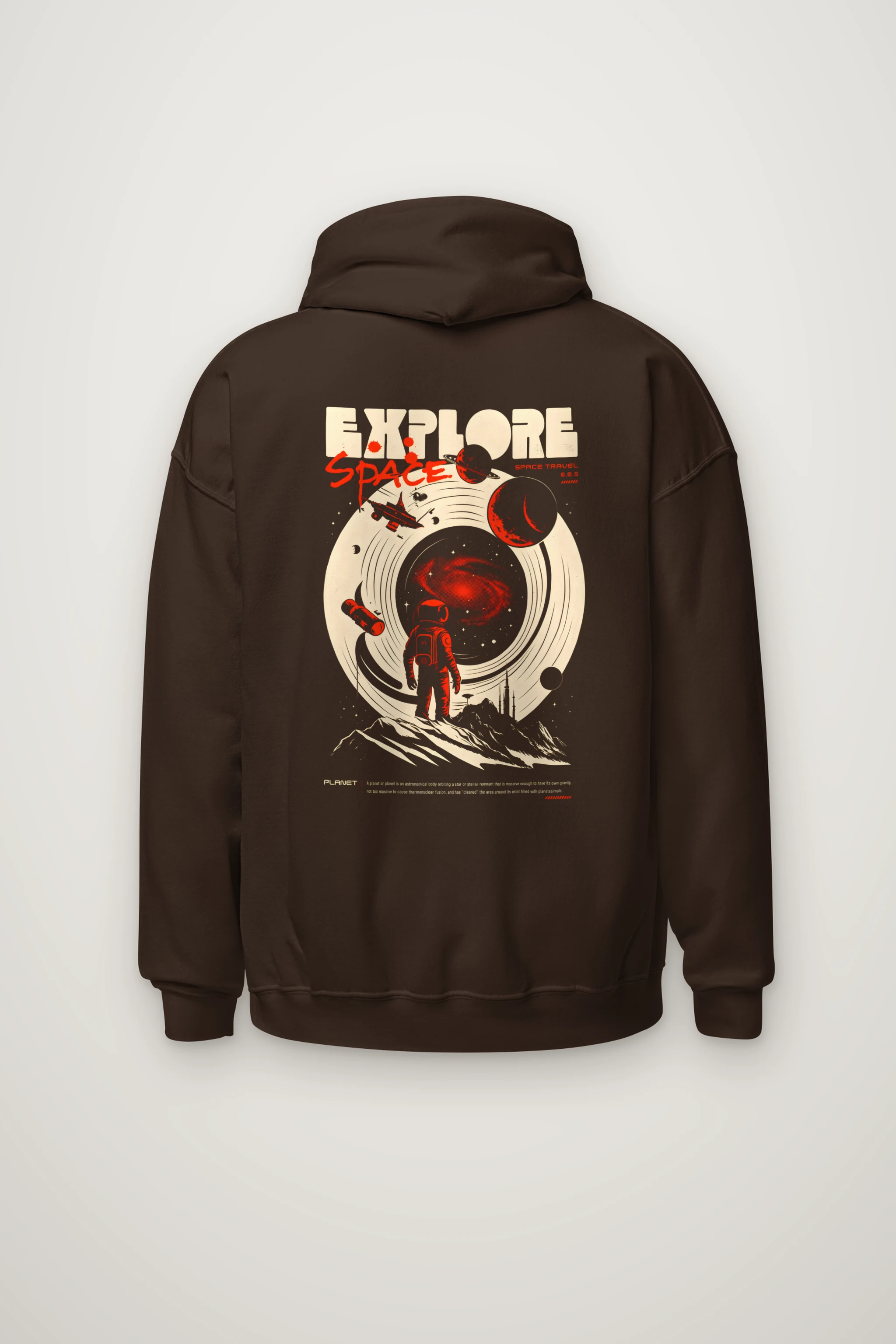 "Explore Space" Heavy Blend Unisex Pullover Hoodie