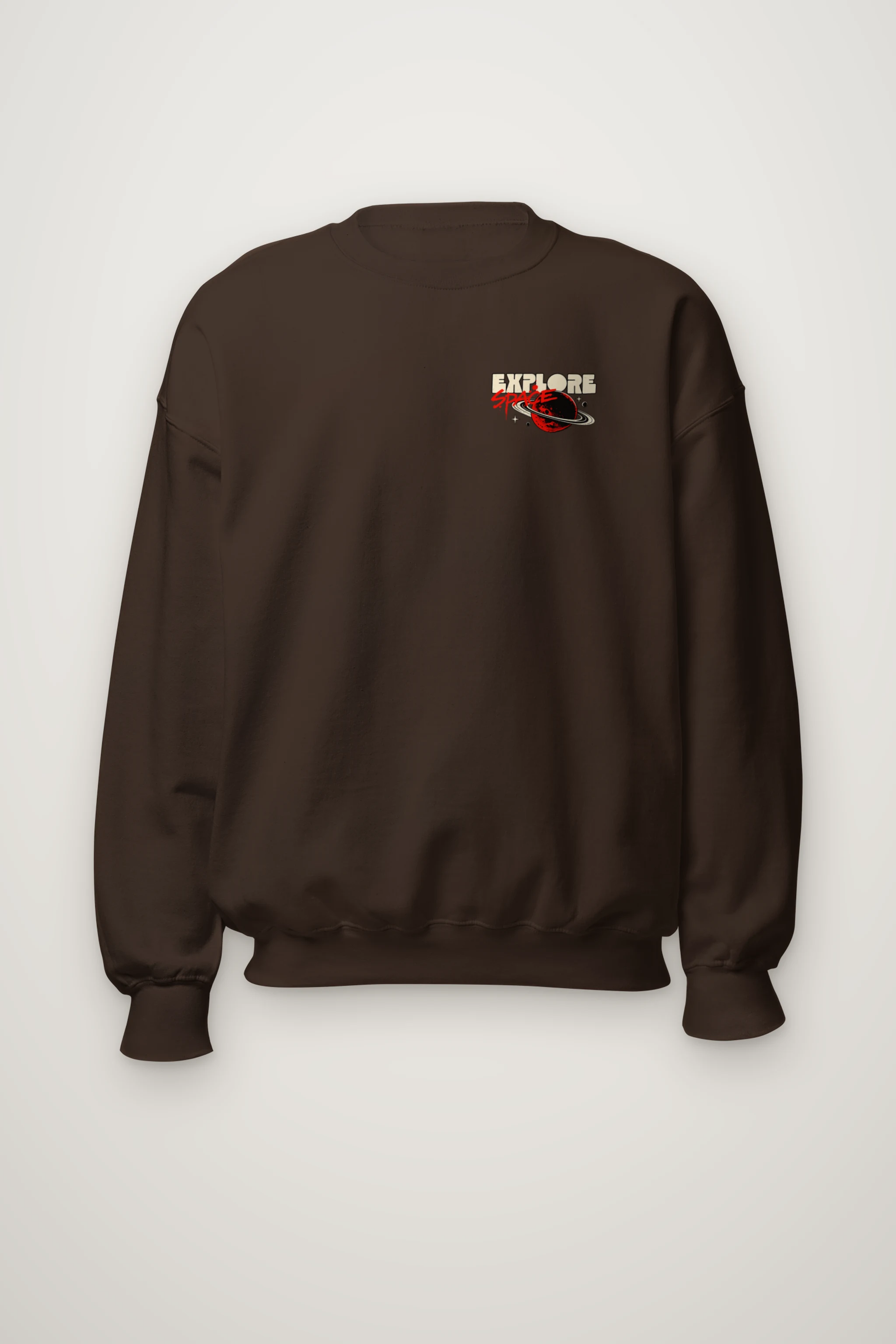 "Explore Space Travel" Heavy Blend Unisex Crewneck Sweatshirt