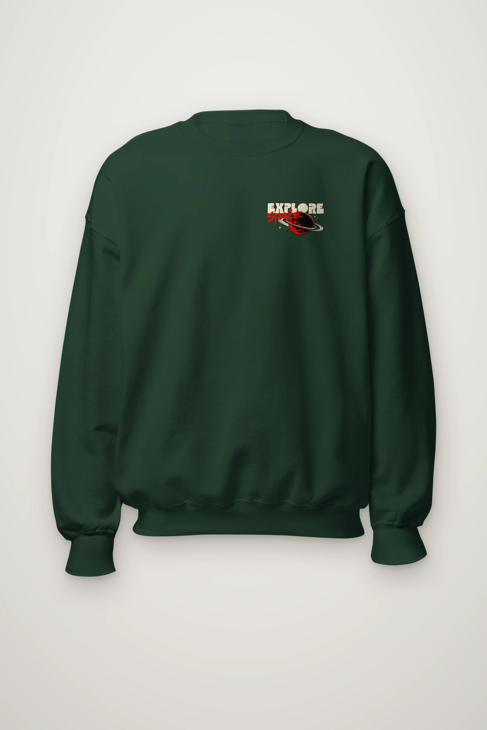 "Explore Space Travel" Heavy Blend Unisex Crewneck Sweatshirt