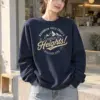 "Explore The Heights" Heavy Blend Unisex Crewneck Sweatshirt | Gildan 18000