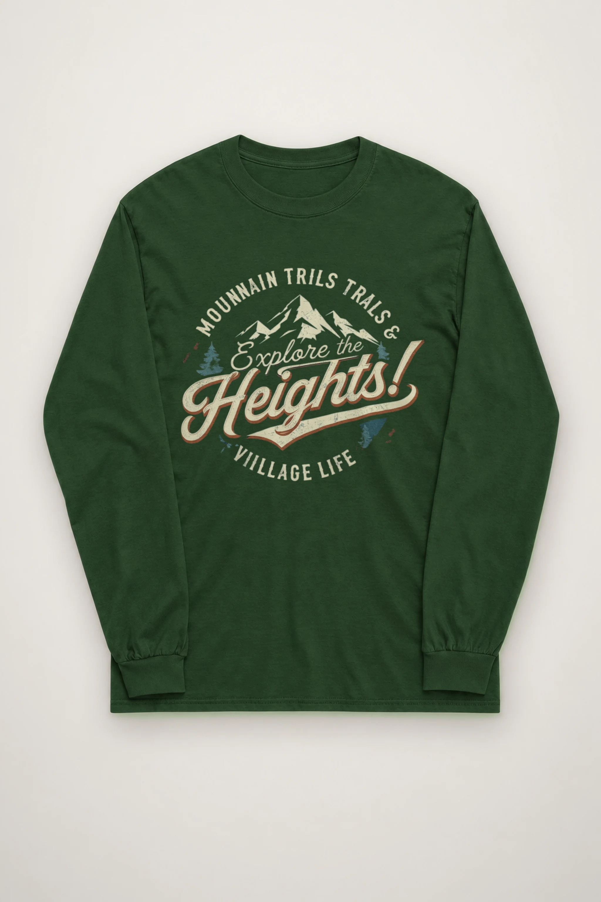 "Explore The Heights" Unisex Longsleeve T-shirt