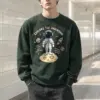 "Explore The Unknown" Heavy Blend Unisex Crewneck Sweatshirt | Gildan 18000
