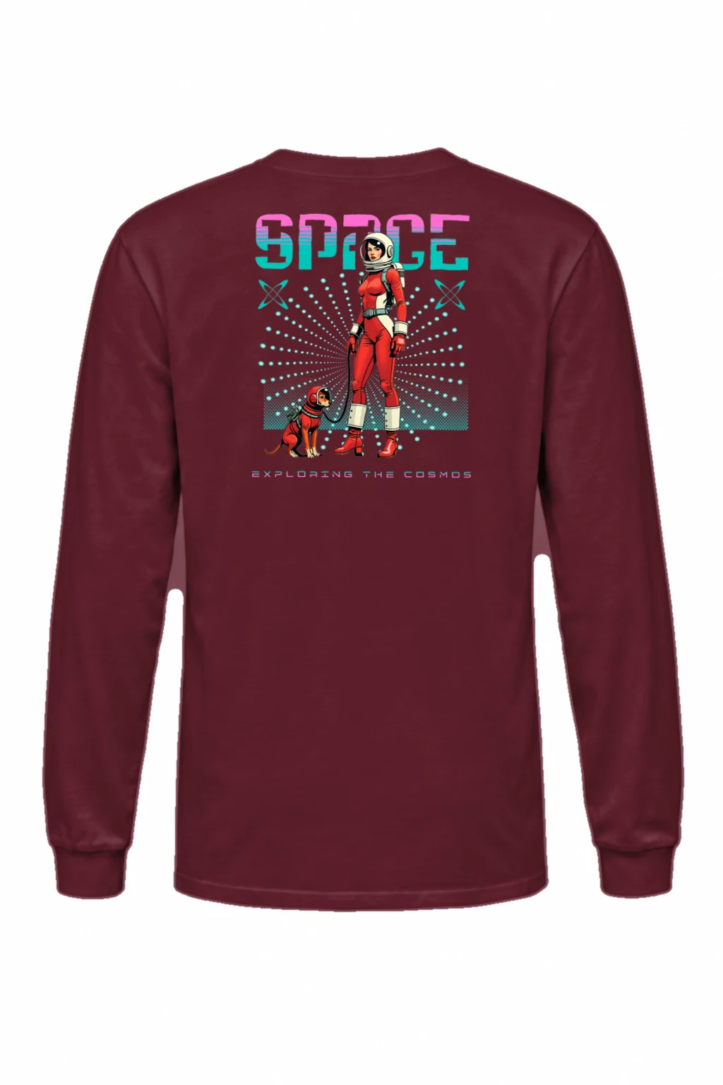"Exploring The Cosmos" Unisex Longsleeve T-shirt | Gildan 2400