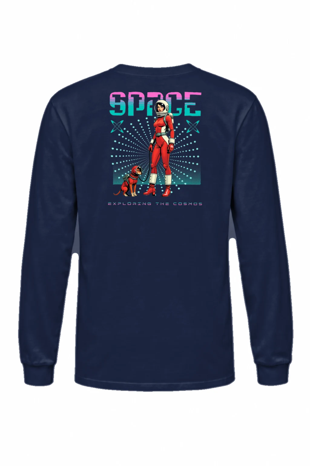 "Exploring The Cosmos" Unisex Longsleeve T-shirt | Gildan 2400