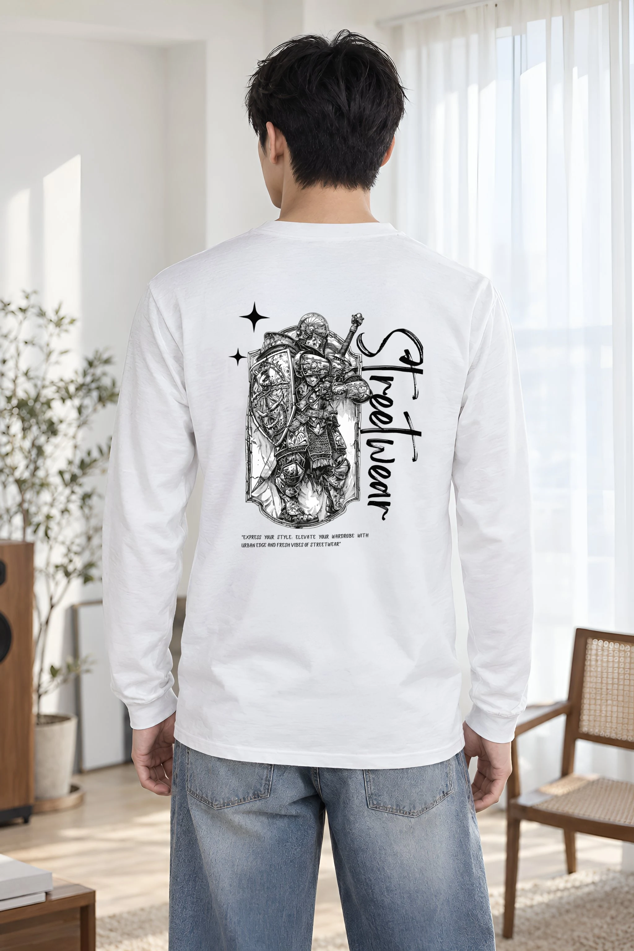 "Express Your Style" Unisex Longsleeve T-shirt