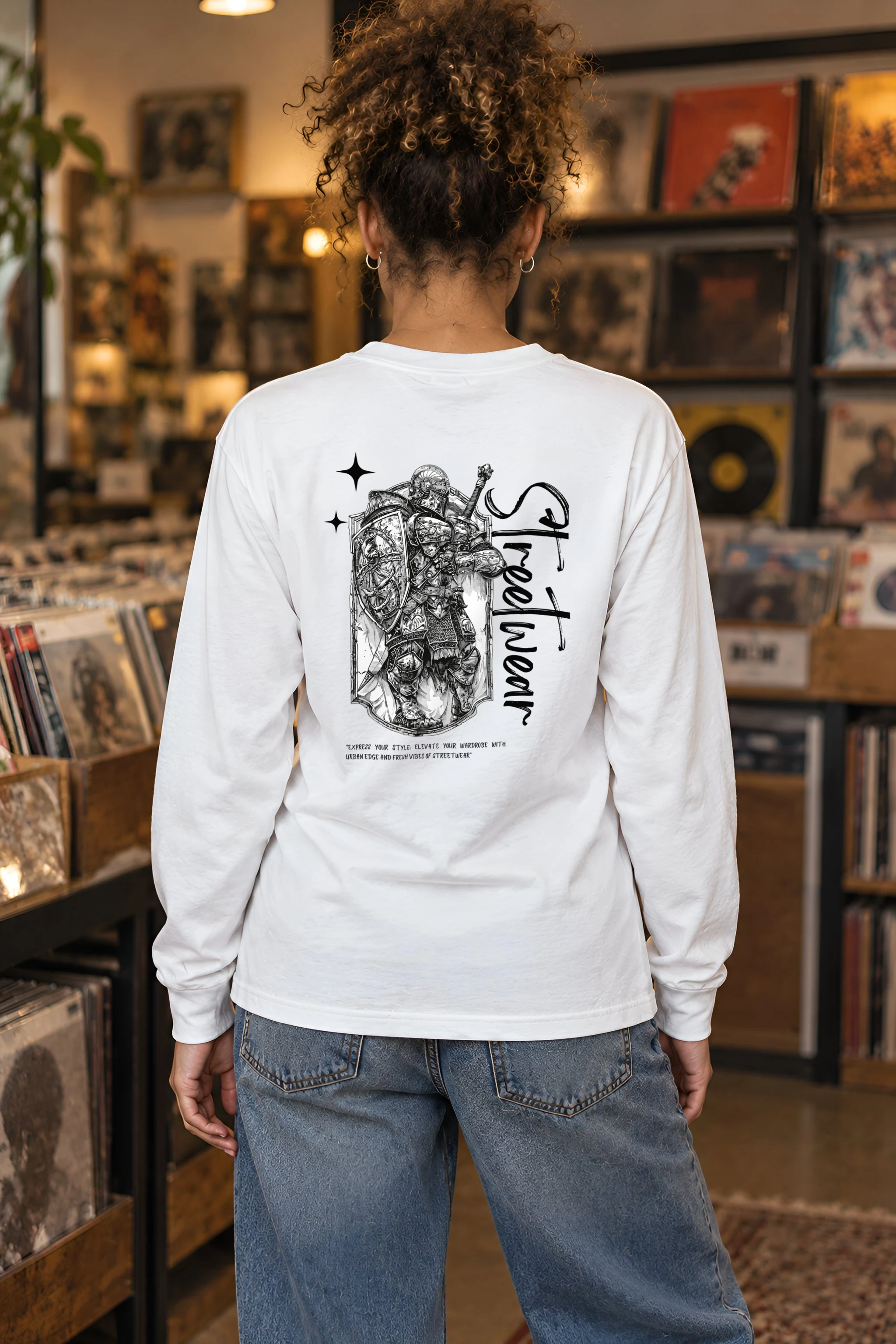 "Express Your Style" Unisex Longsleeve T-shirt